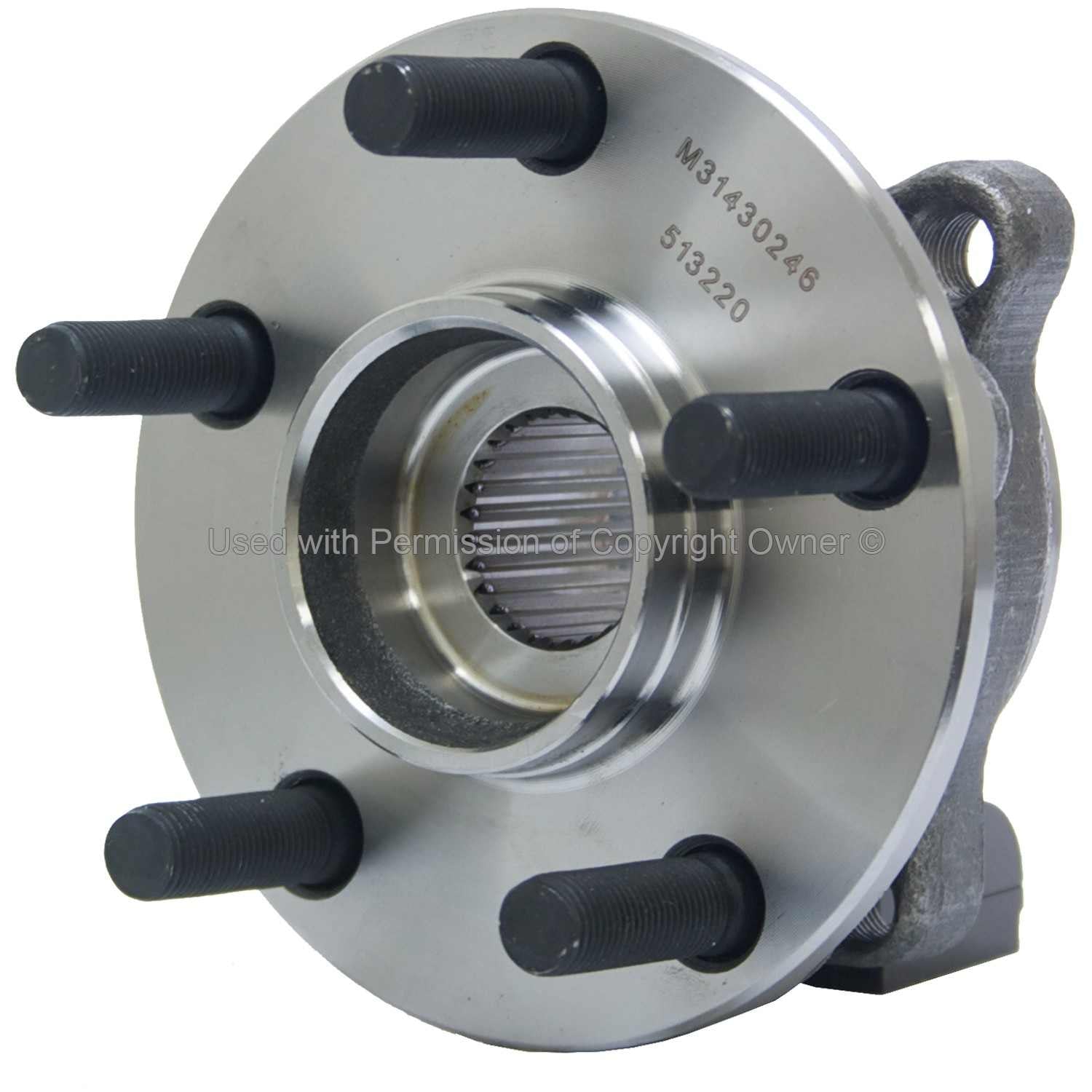 Quality-Built Wheel Bearing and Hub Assembly WH513220