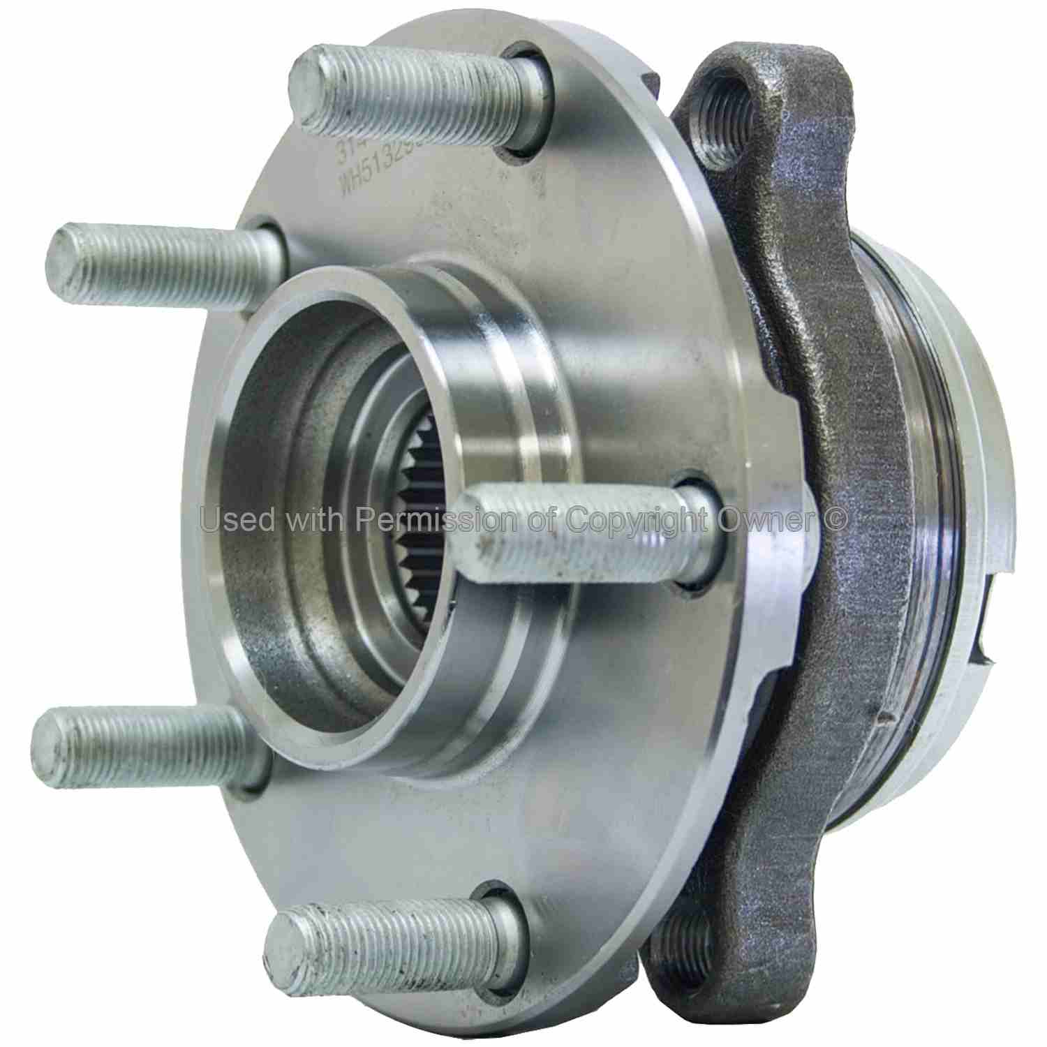 Quality-Built Wheel Bearing and Hub Assembly WH513296