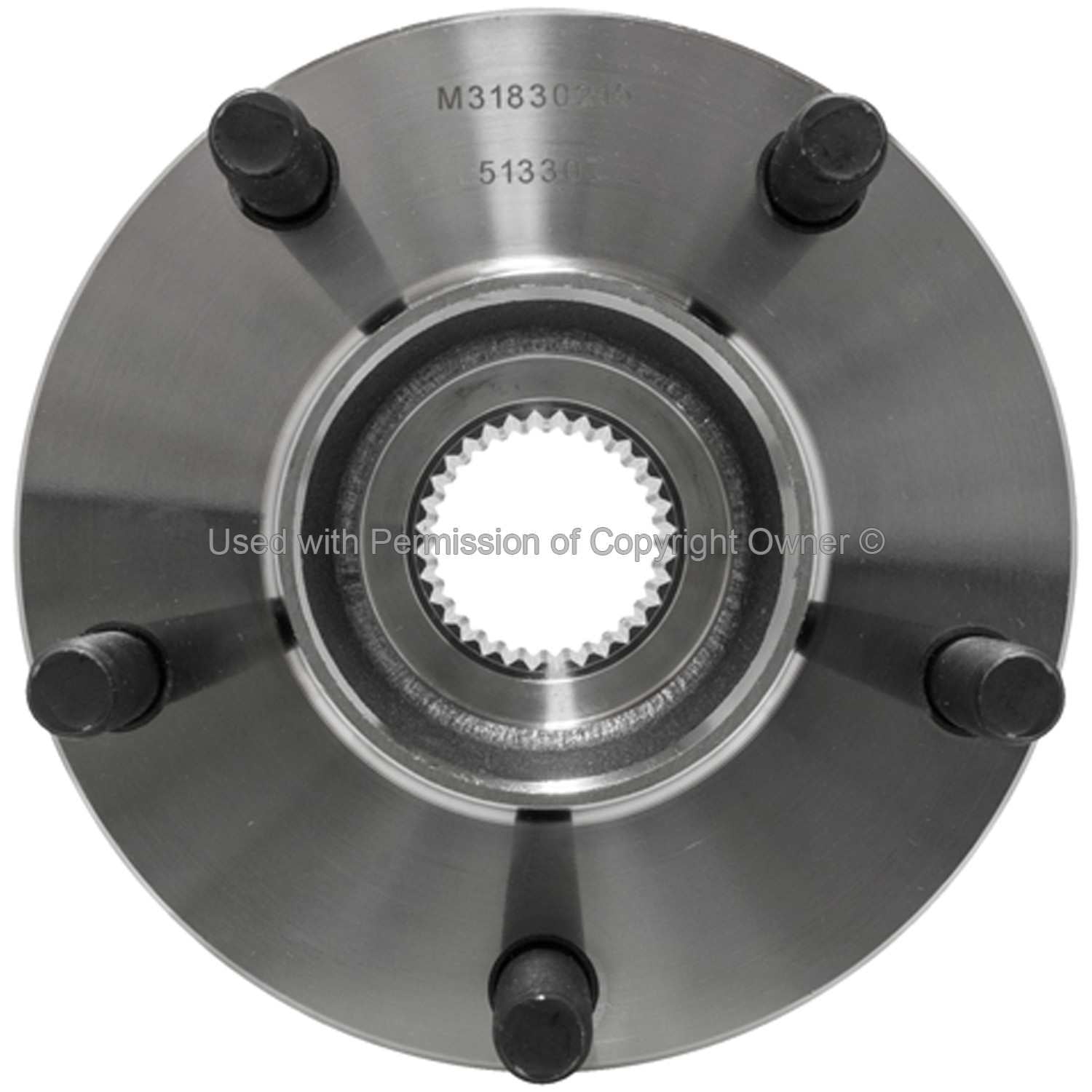 Quality-Built Wheel Bearing and Hub Assembly WH513307