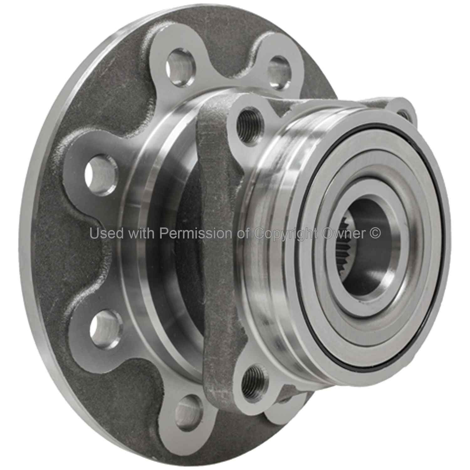 Quality-Built Wheel Bearing and Hub Assembly WH515012