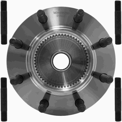 Quality-Built Wheel Bearing and Hub Assembly WH515020