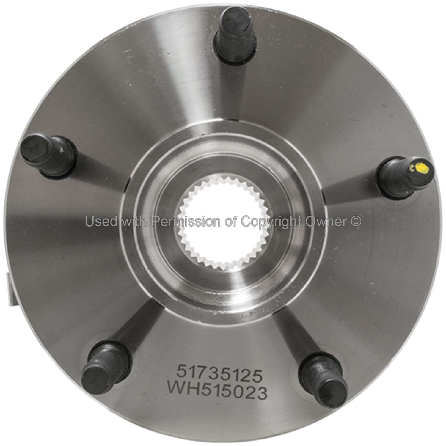 Quality-Built Wheel Bearing and Hub Assembly WH515023