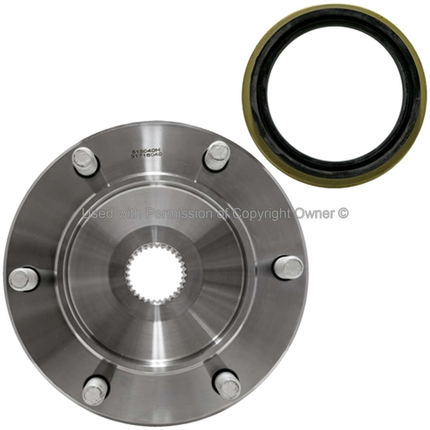 Quality-Built Wheel Bearing and Hub Assembly WH515040H