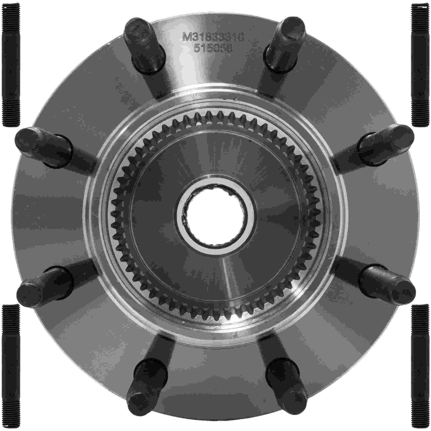 Quality-Built Wheel Bearing and Hub Assembly WH515056