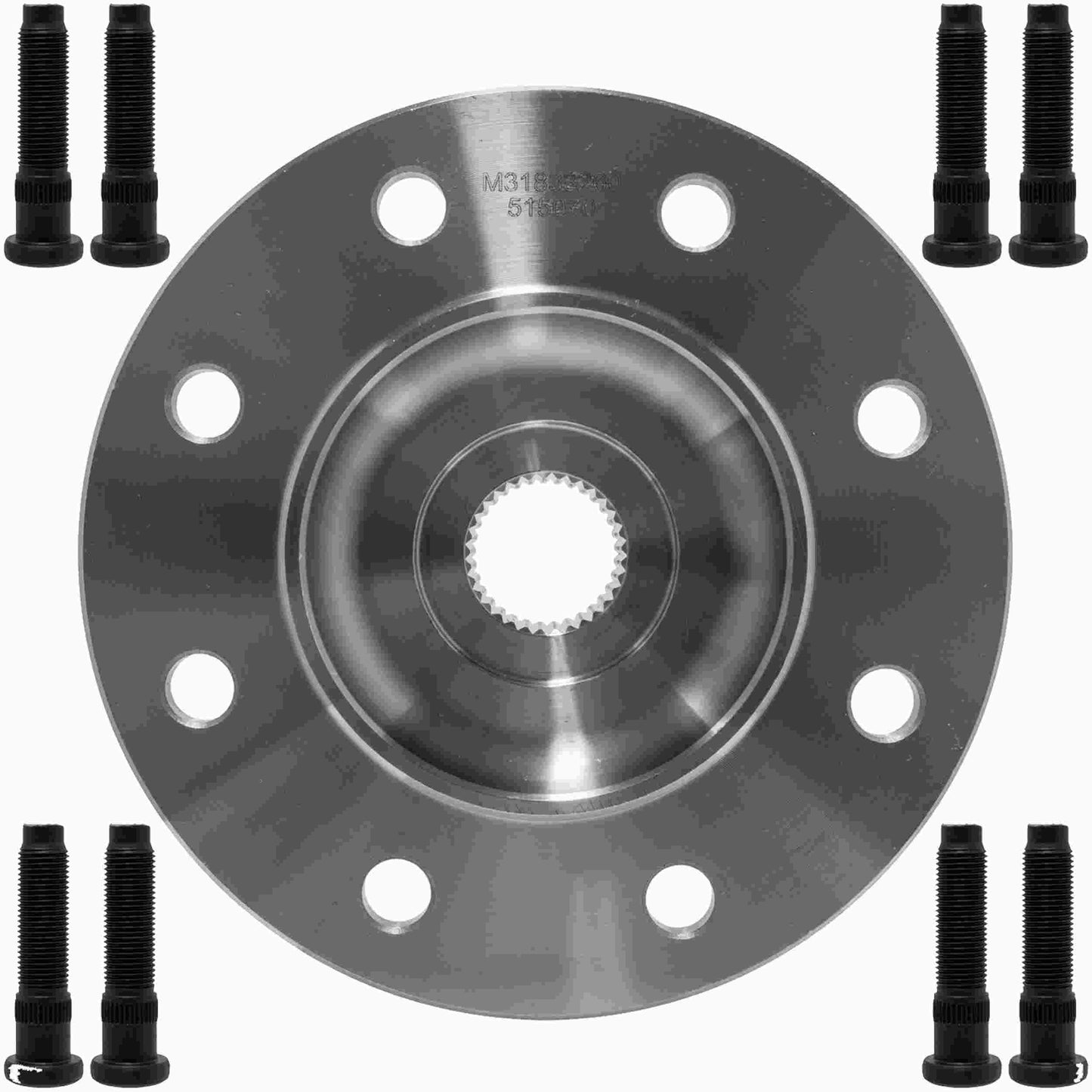 Quality-Built Wheel Bearing and Hub Assembly WH515070