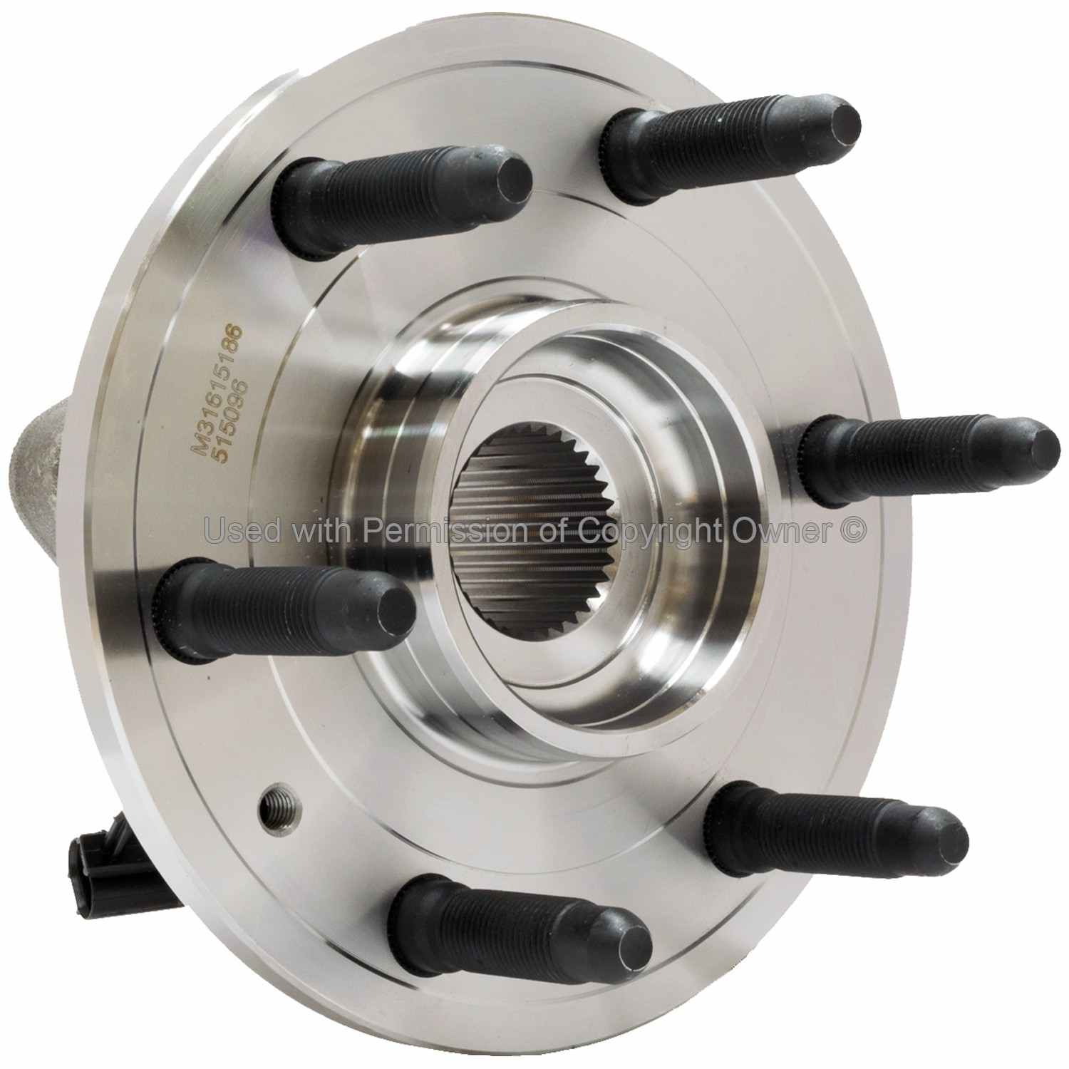 Quality-Built Wheel Bearing and Hub Assembly WH515096