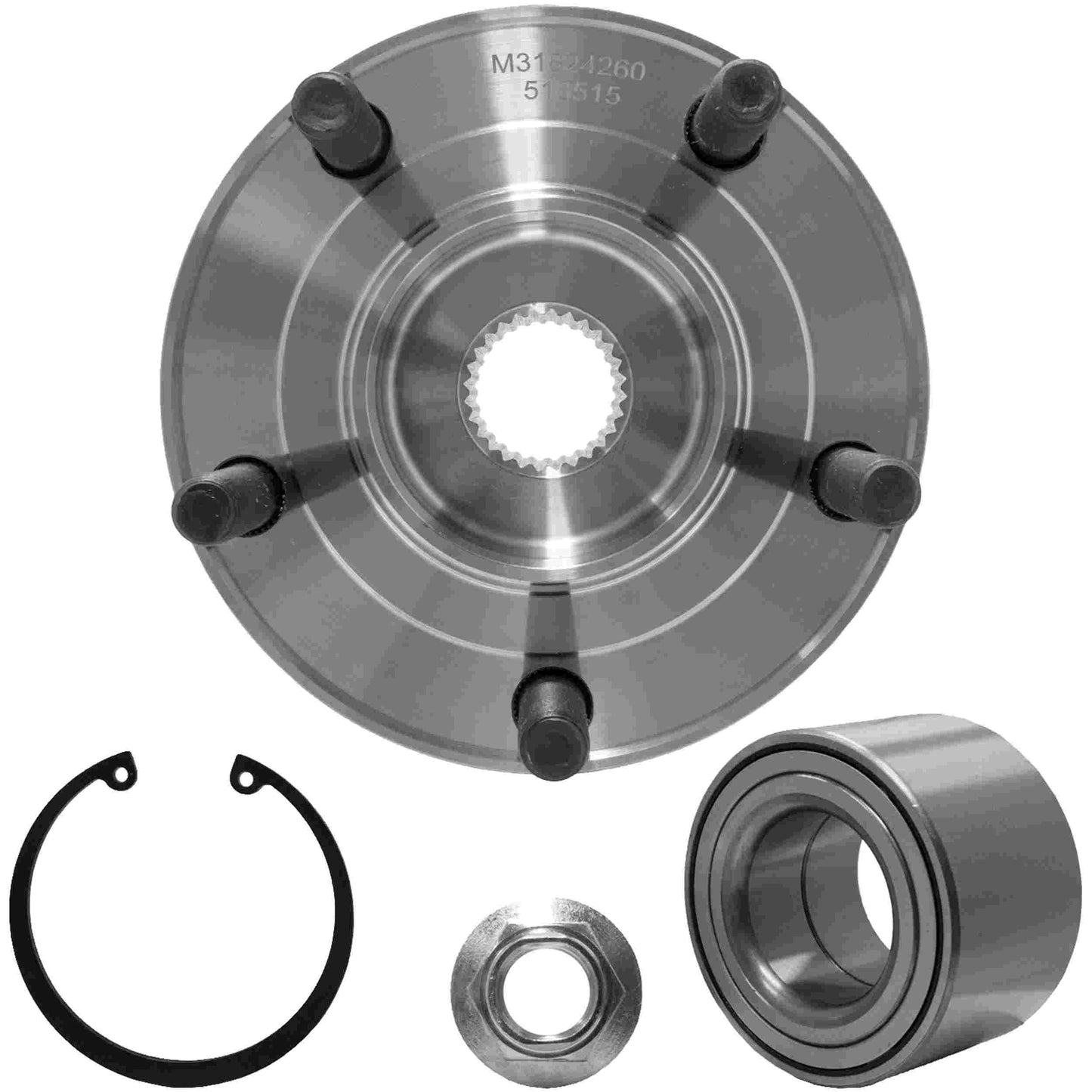 Quality-Built Wheel Hub Repair Kit WH518515
