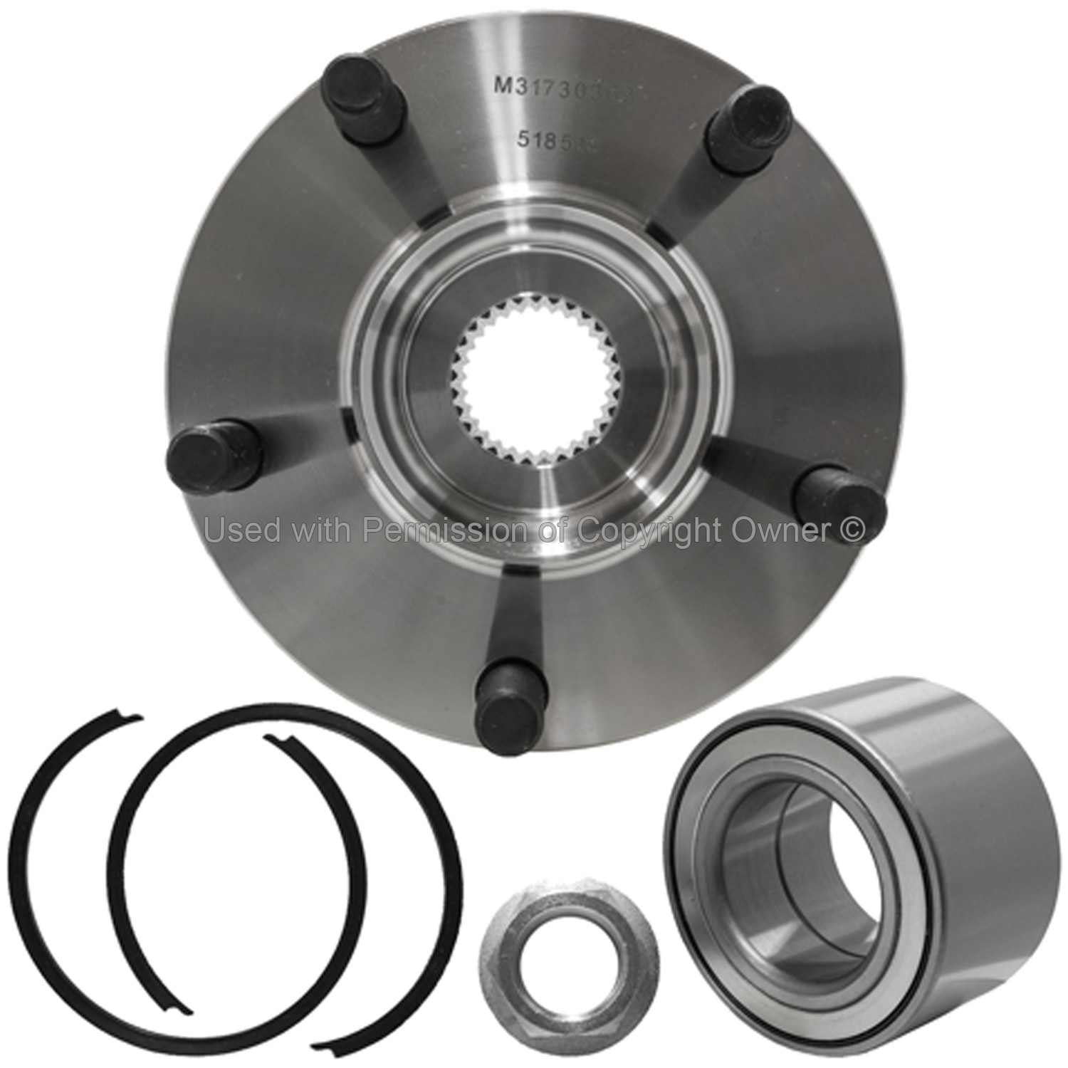 Quality-Built Wheel Hub Repair Kit WH518516