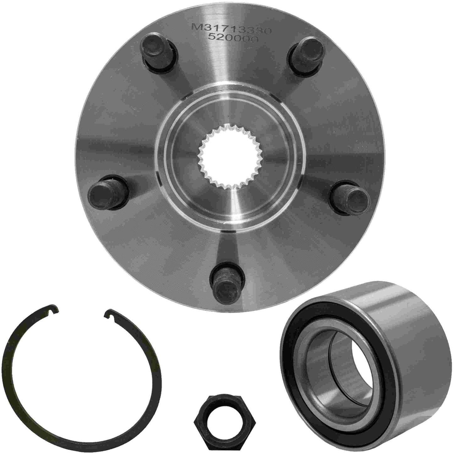 Quality-Built Wheel Hub Repair Kit WH520000