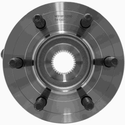 Quality-Built Wheel Bearing and Hub Assembly WH541001
