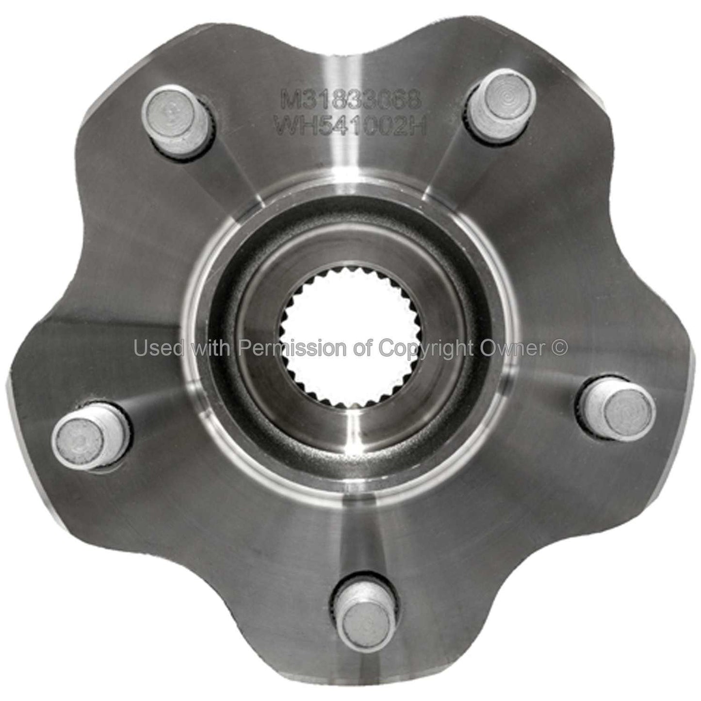 Quality-Built Wheel Bearing and Hub Assembly WH541002H