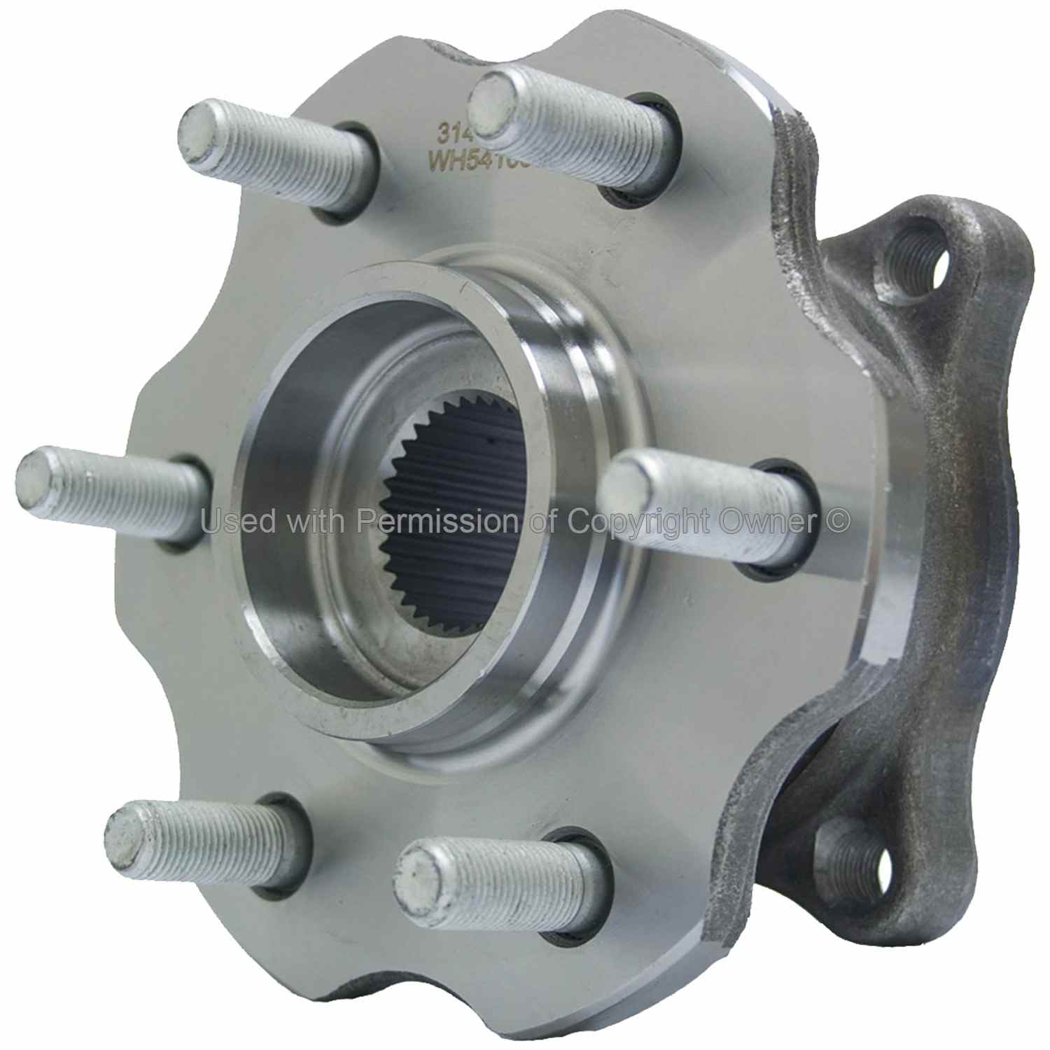 Quality-Built Wheel Bearing and Hub Assembly WH541003