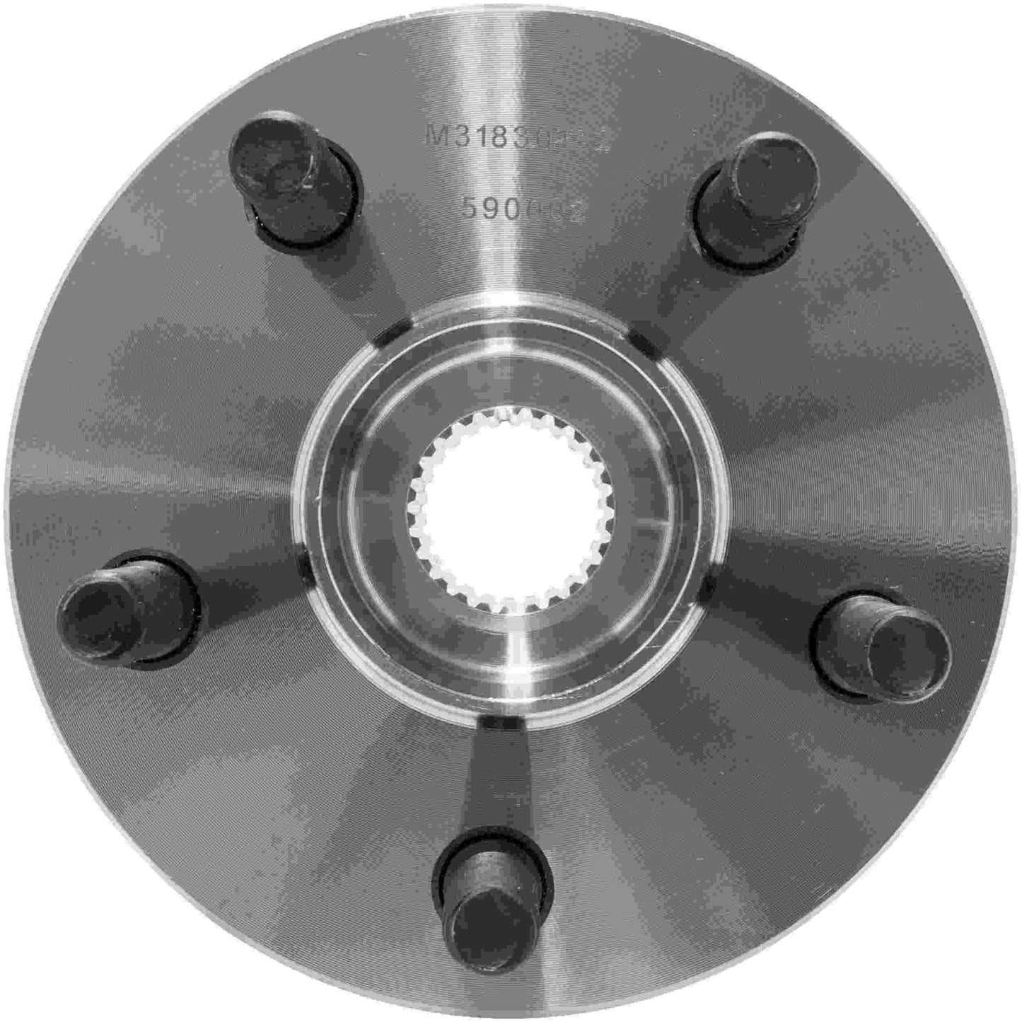 Quality-Built Wheel Bearing and Hub Assembly WH590002