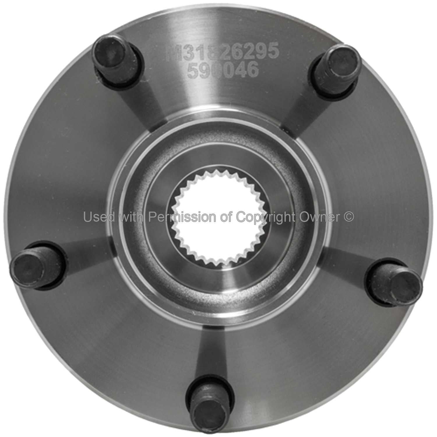 Quality-Built Wheel Bearing and Hub Assembly WH590046