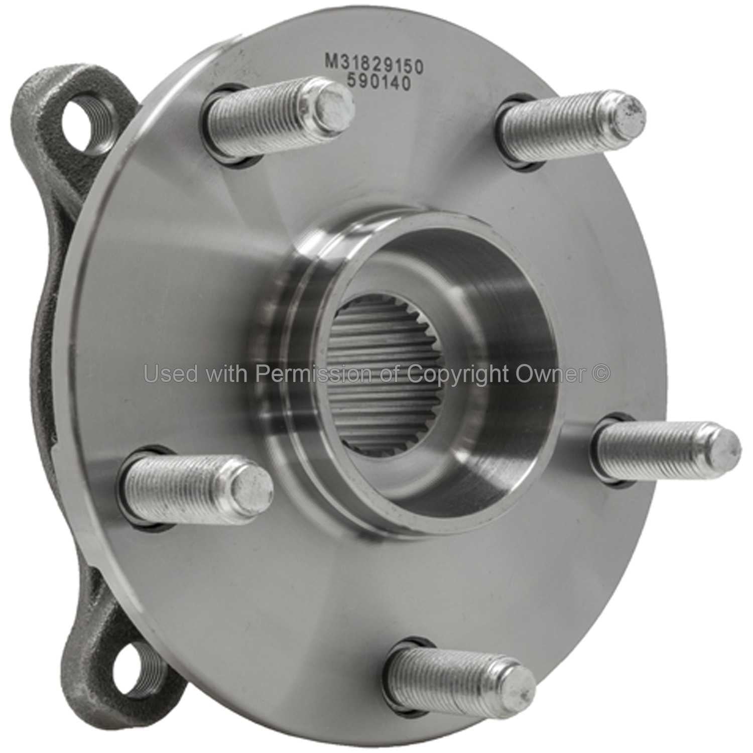 Quality-Built Wheel Bearing and Hub Assembly WH590140