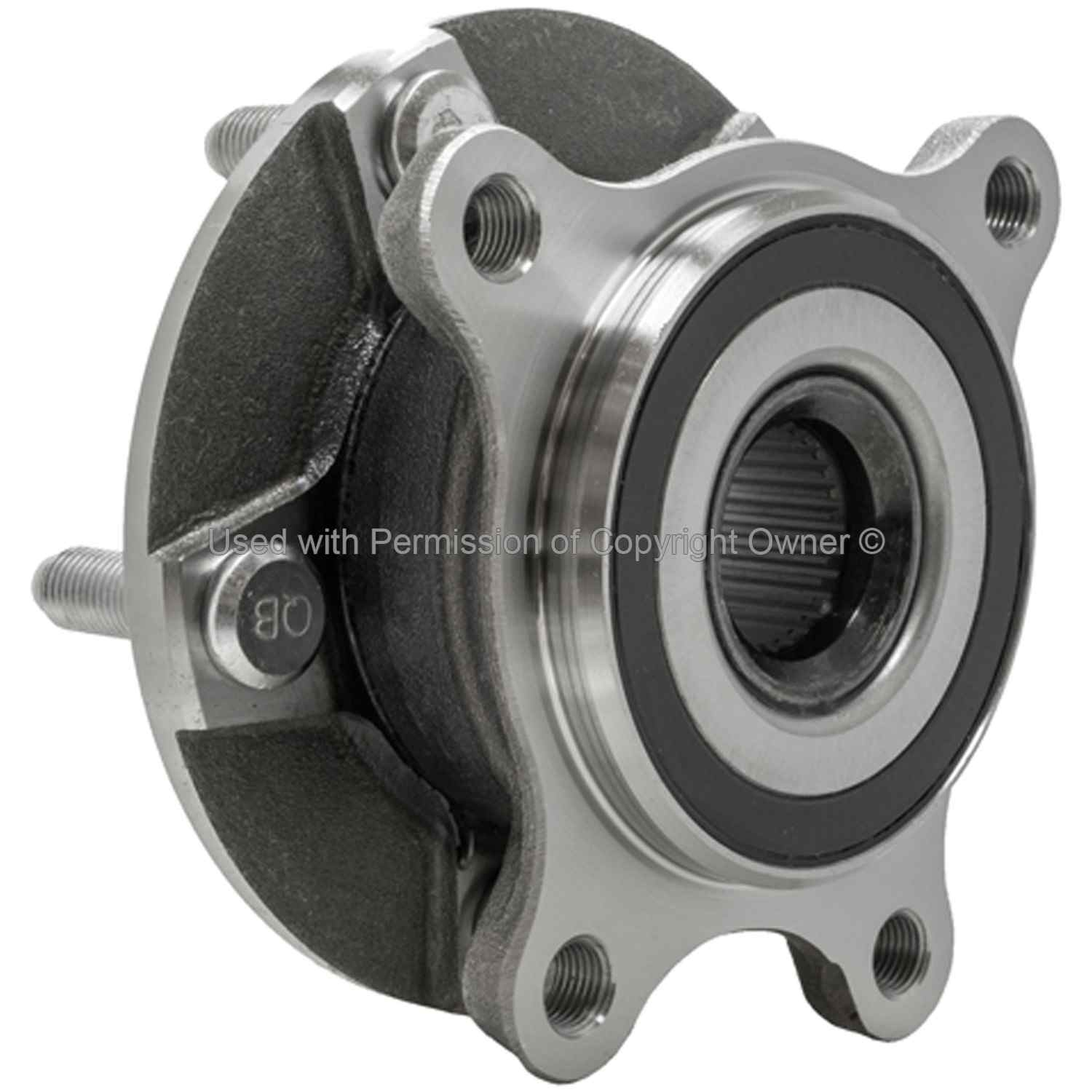 Quality-Built Wheel Bearing and Hub Assembly WH590140