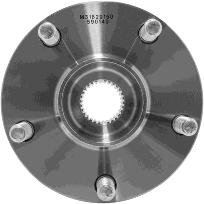 Quality-Built Wheel Bearing and Hub Assembly WH590140