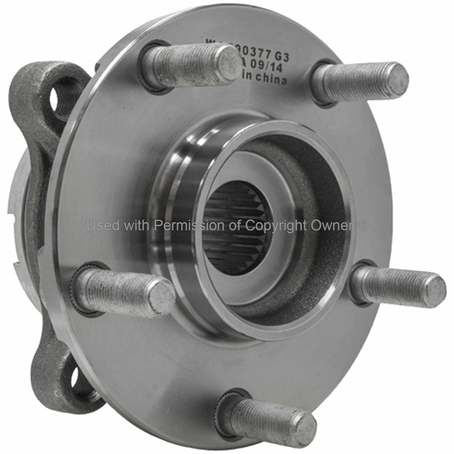 Quality-Built Wheel Bearing and Hub Assembly WH590377