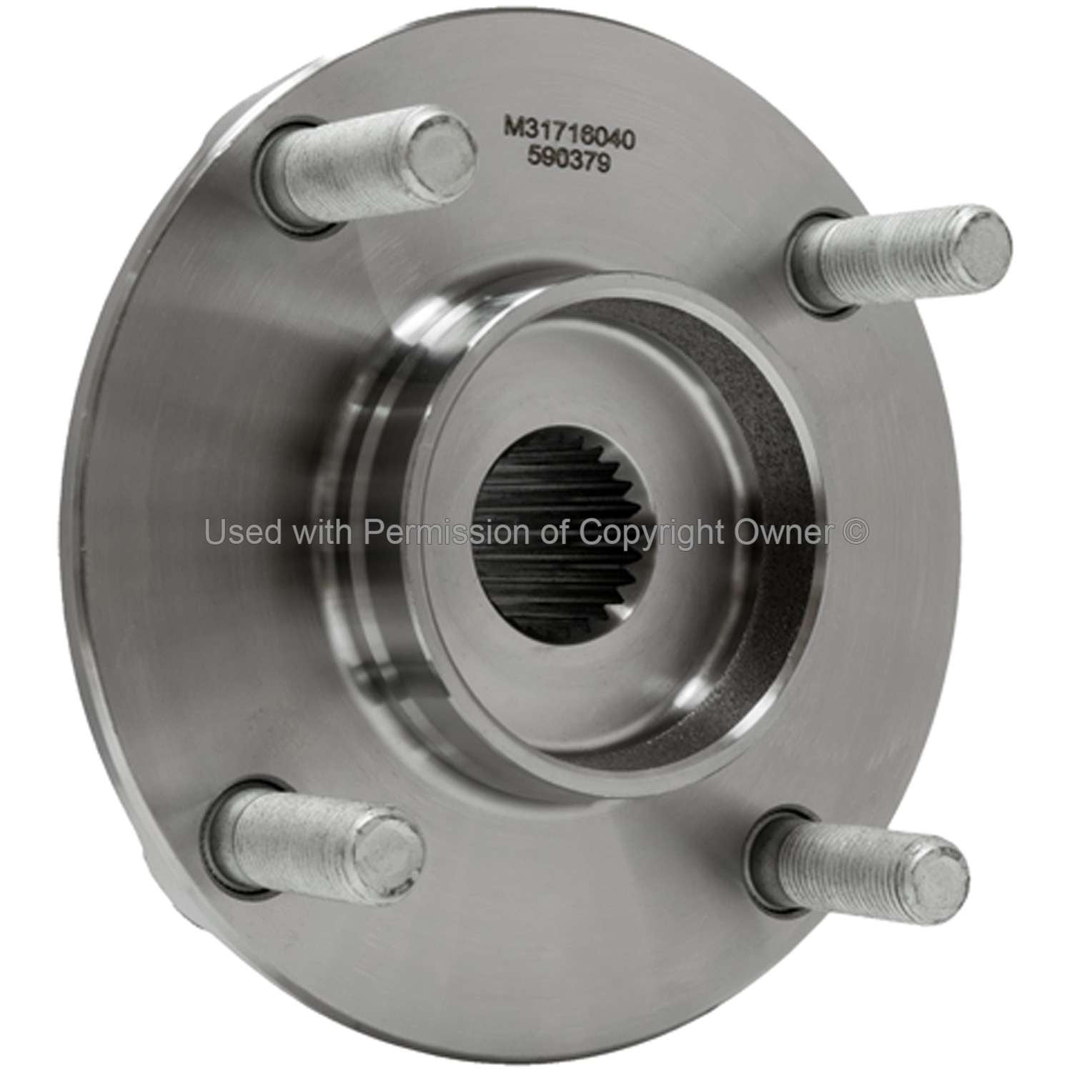 Quality-Built Wheel Bearing and Hub Assembly WH590379