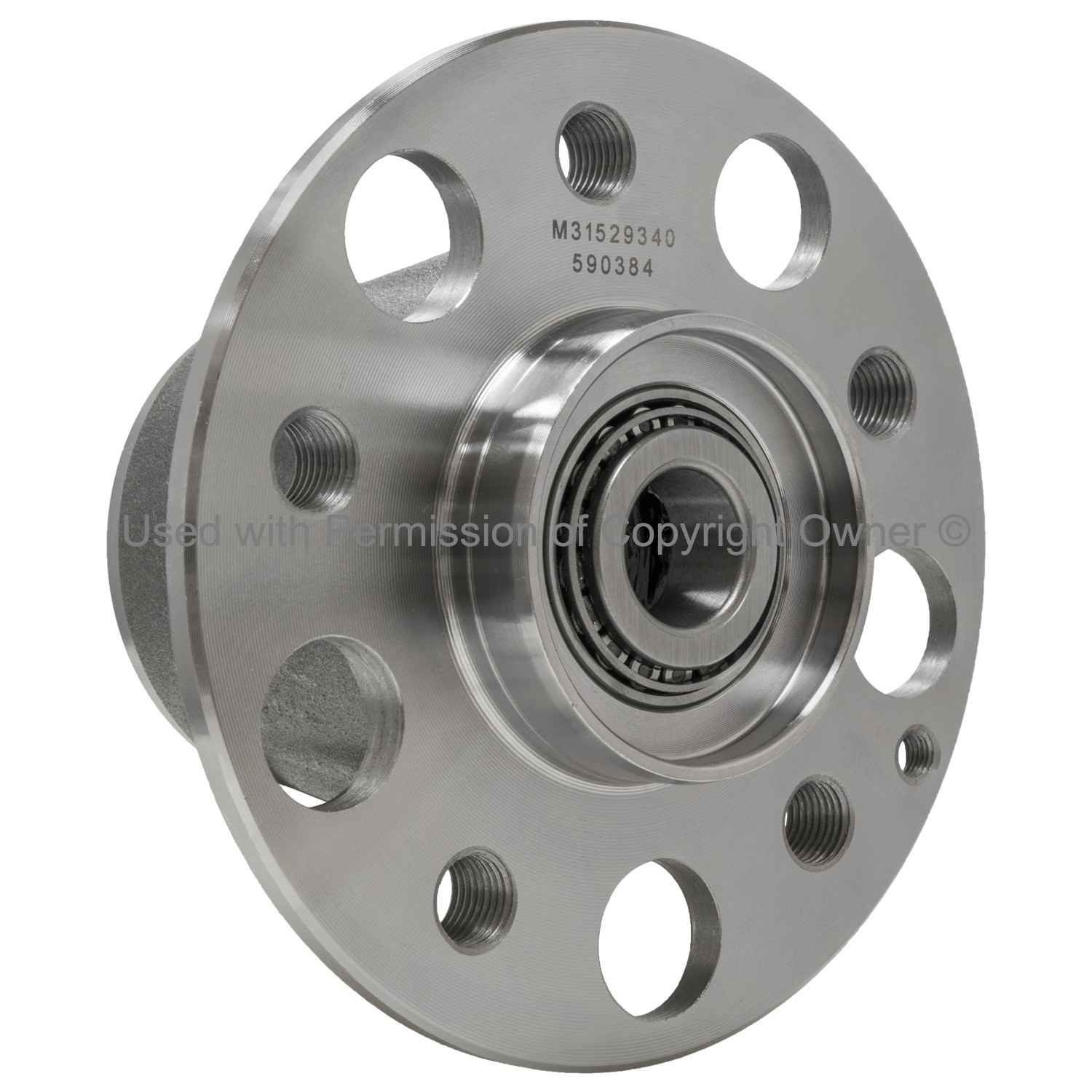 Quality-Built Wheel Bearing and Hub Assembly WH590384