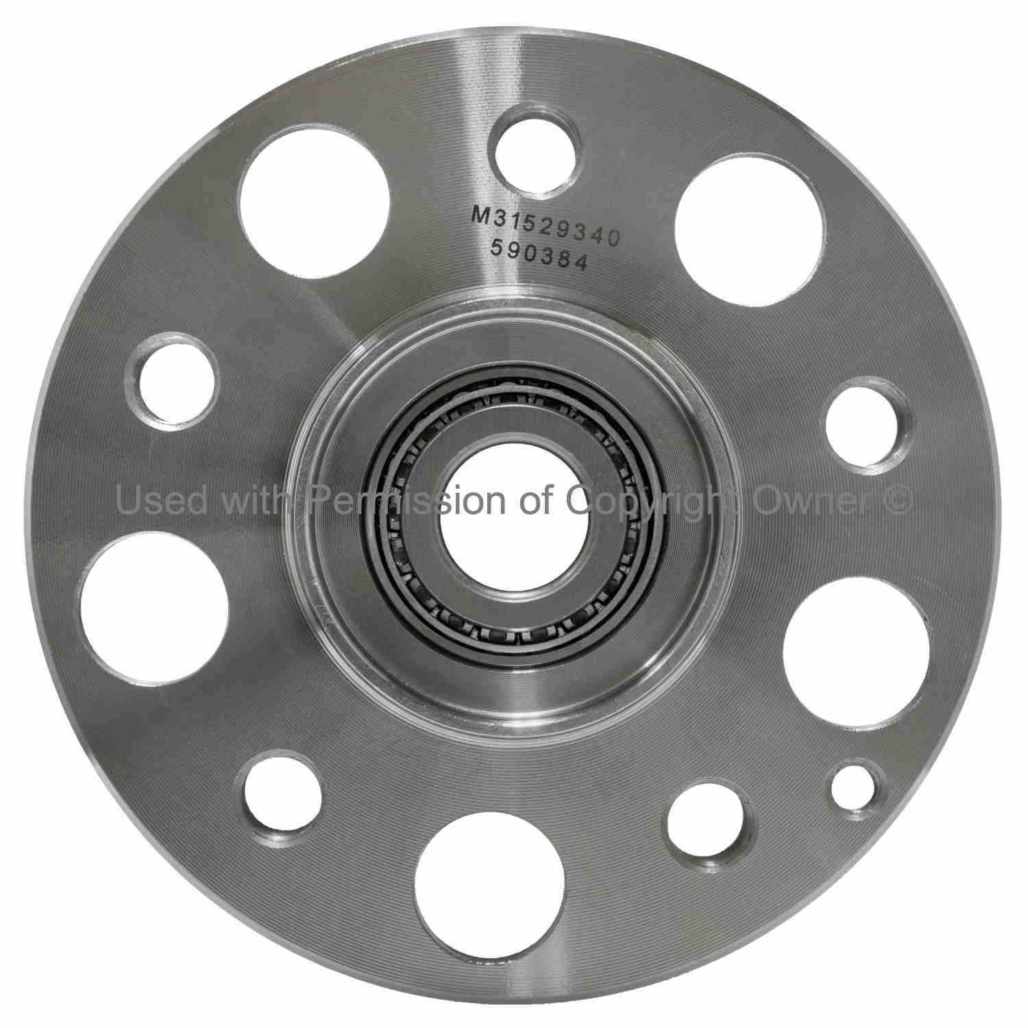 Quality-Built Wheel Bearing and Hub Assembly WH590384