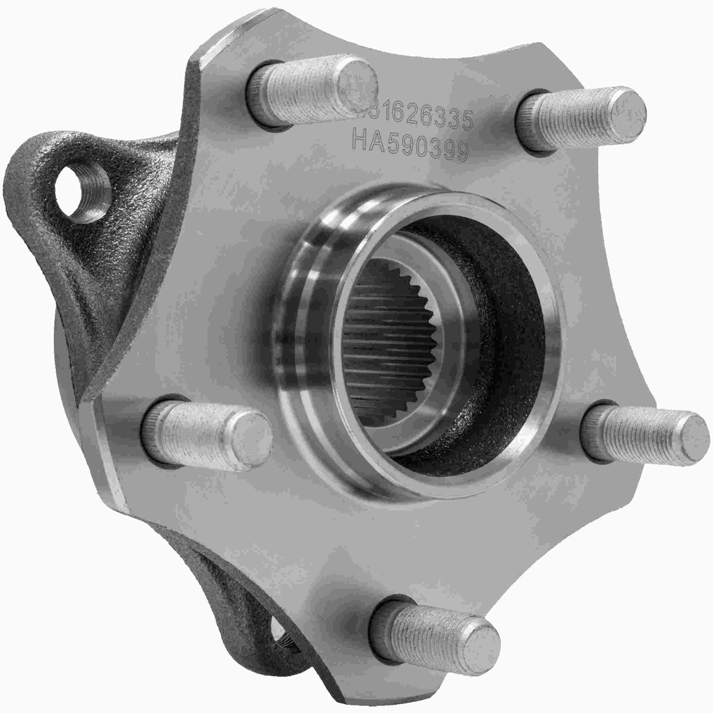 Quality-Built Wheel Bearing and Hub Assembly WH590399