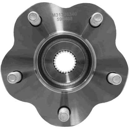 Quality-Built Wheel Bearing and Hub Assembly WH590408