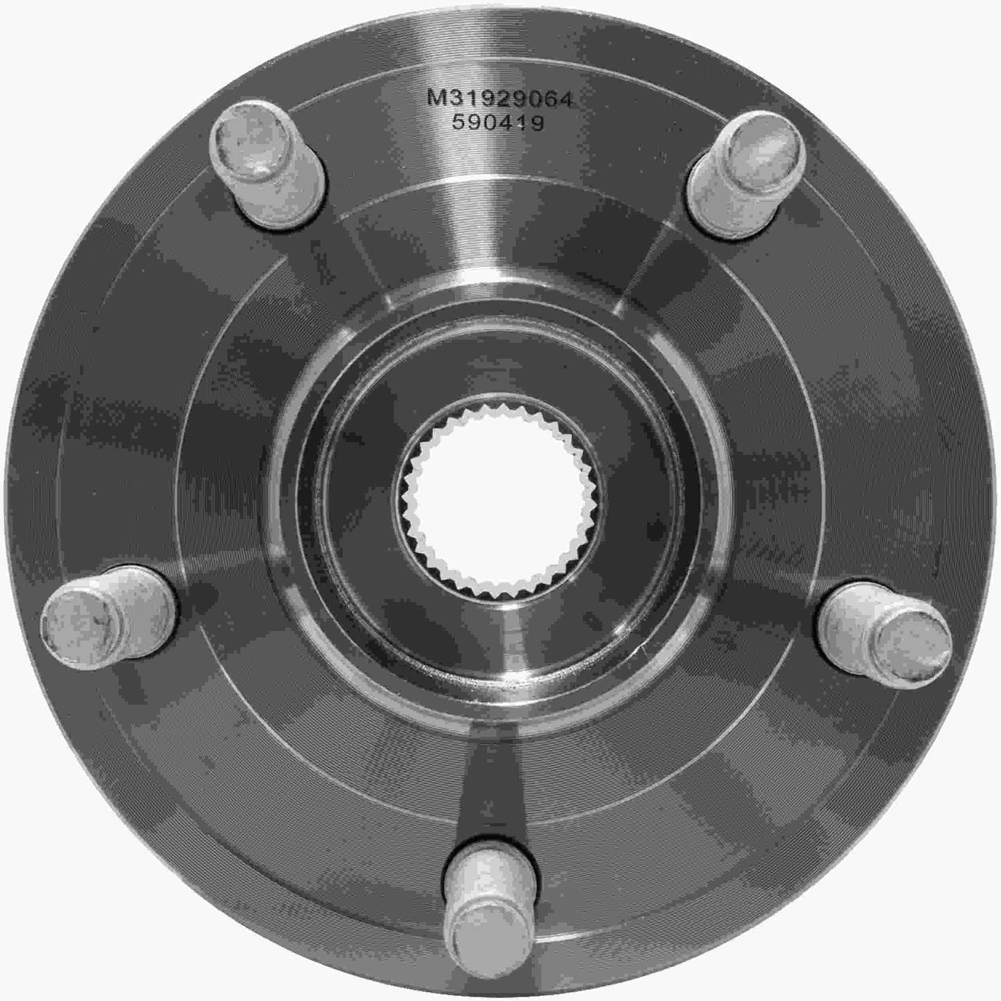 Quality-Built Wheel Bearing and Hub Assembly WH590419