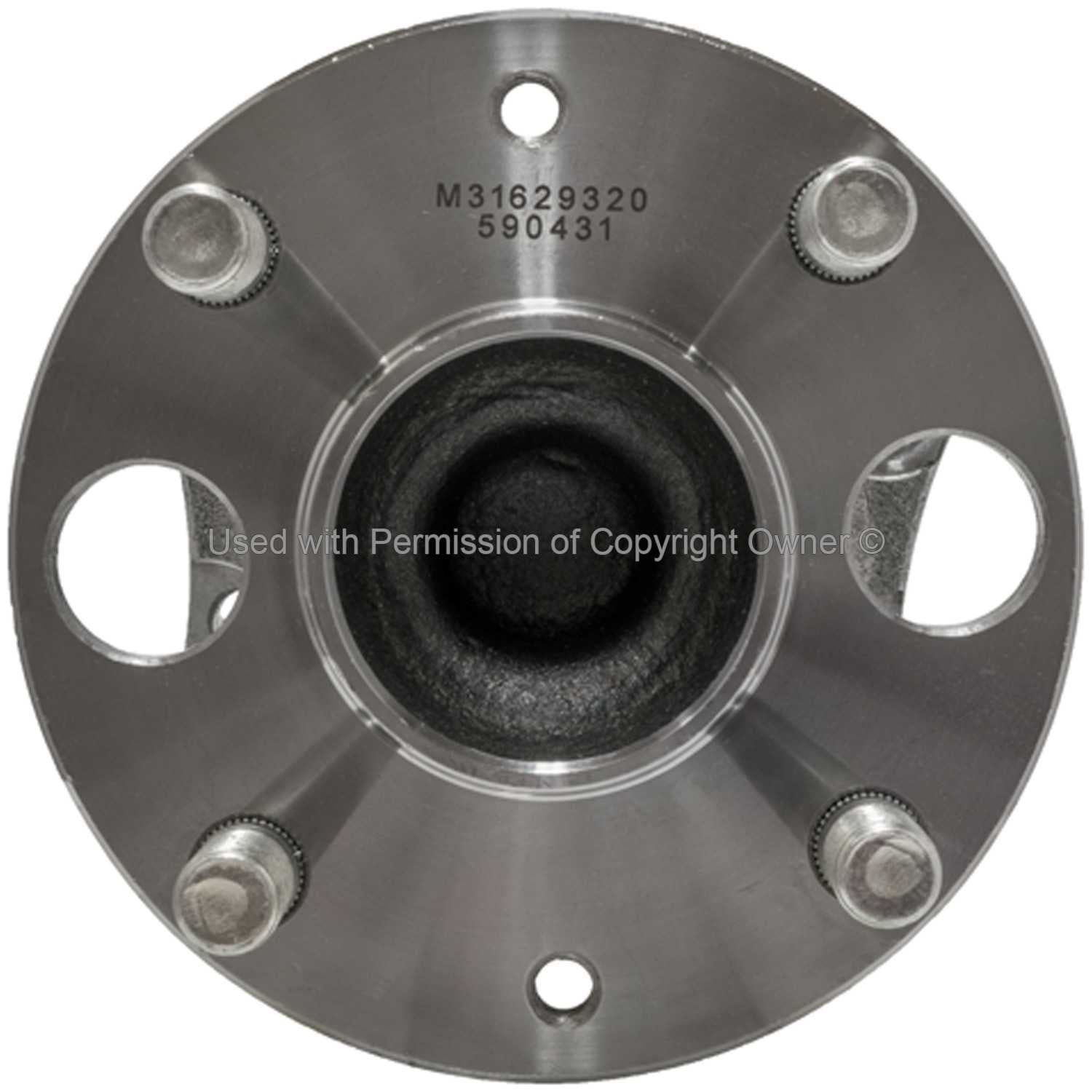 Quality-Built Wheel Bearing and Hub Assembly WH590431