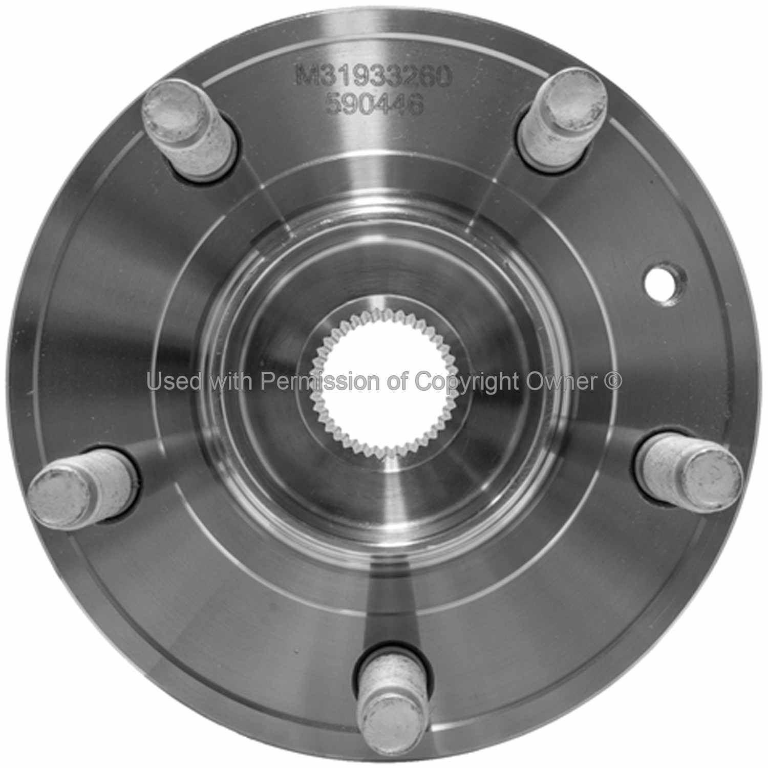 Quality-Built Wheel Bearing and Hub Assembly WH590446