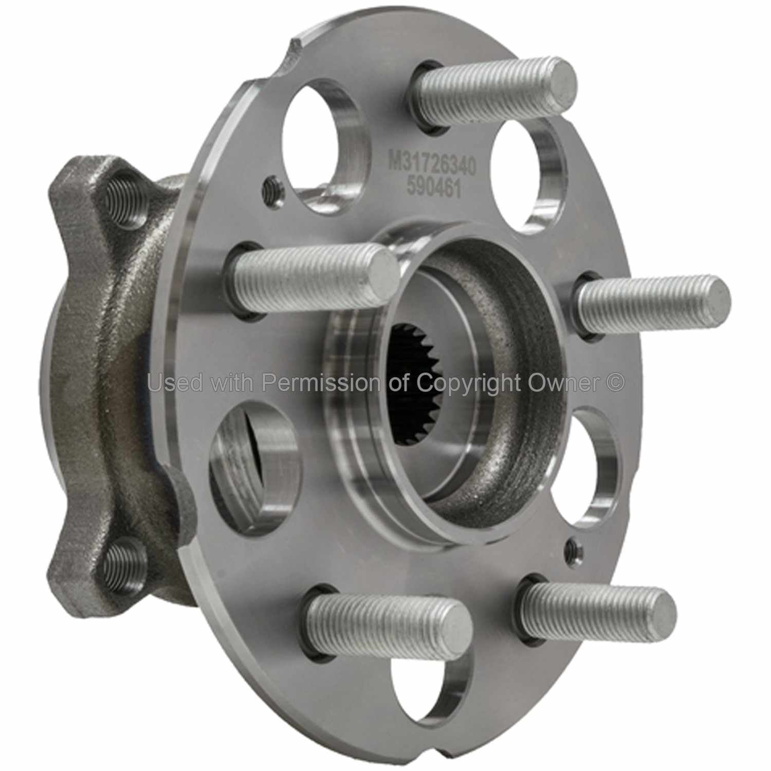 Quality-Built Wheel Bearing and Hub Assembly WH590461