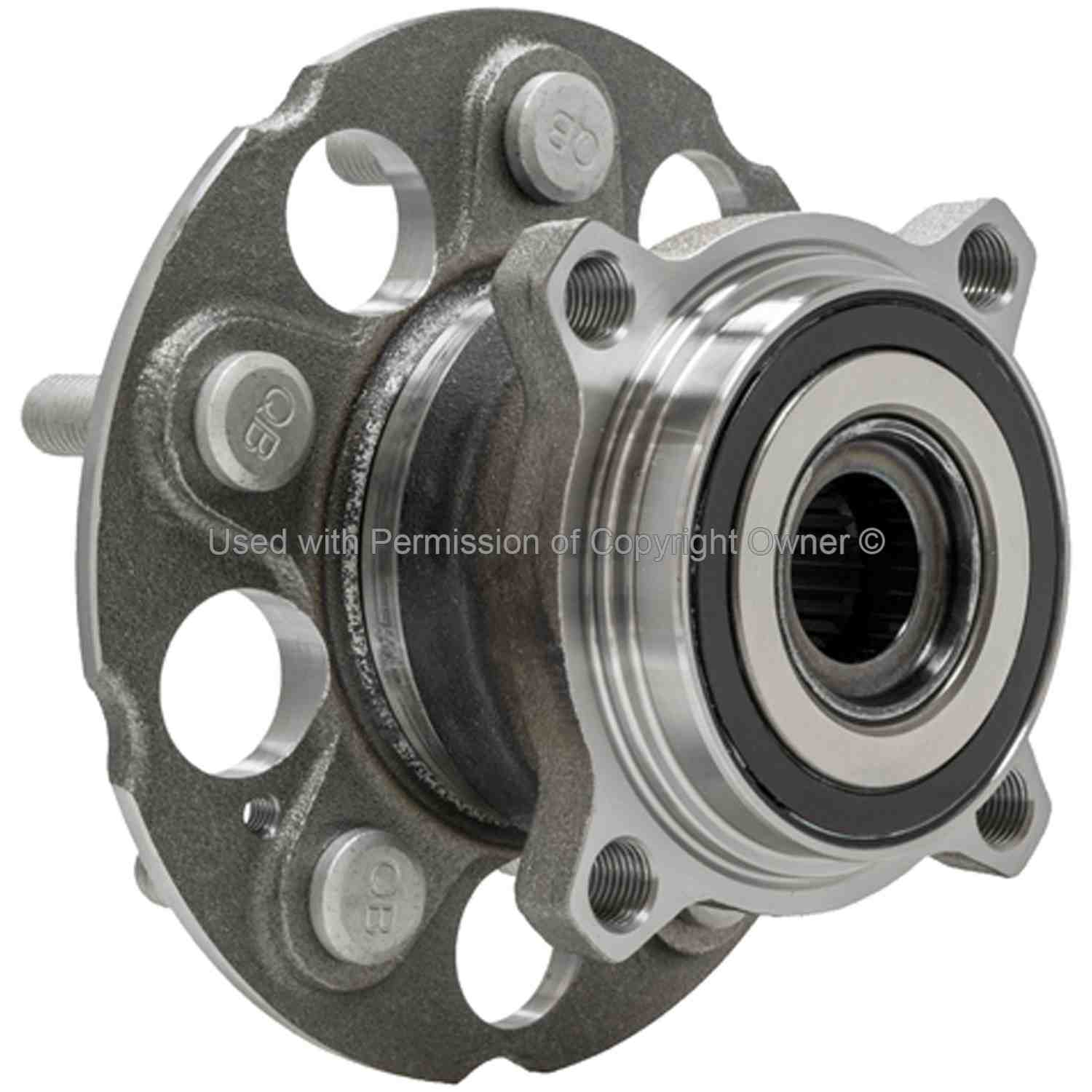 Quality-Built Wheel Bearing and Hub Assembly WH590461