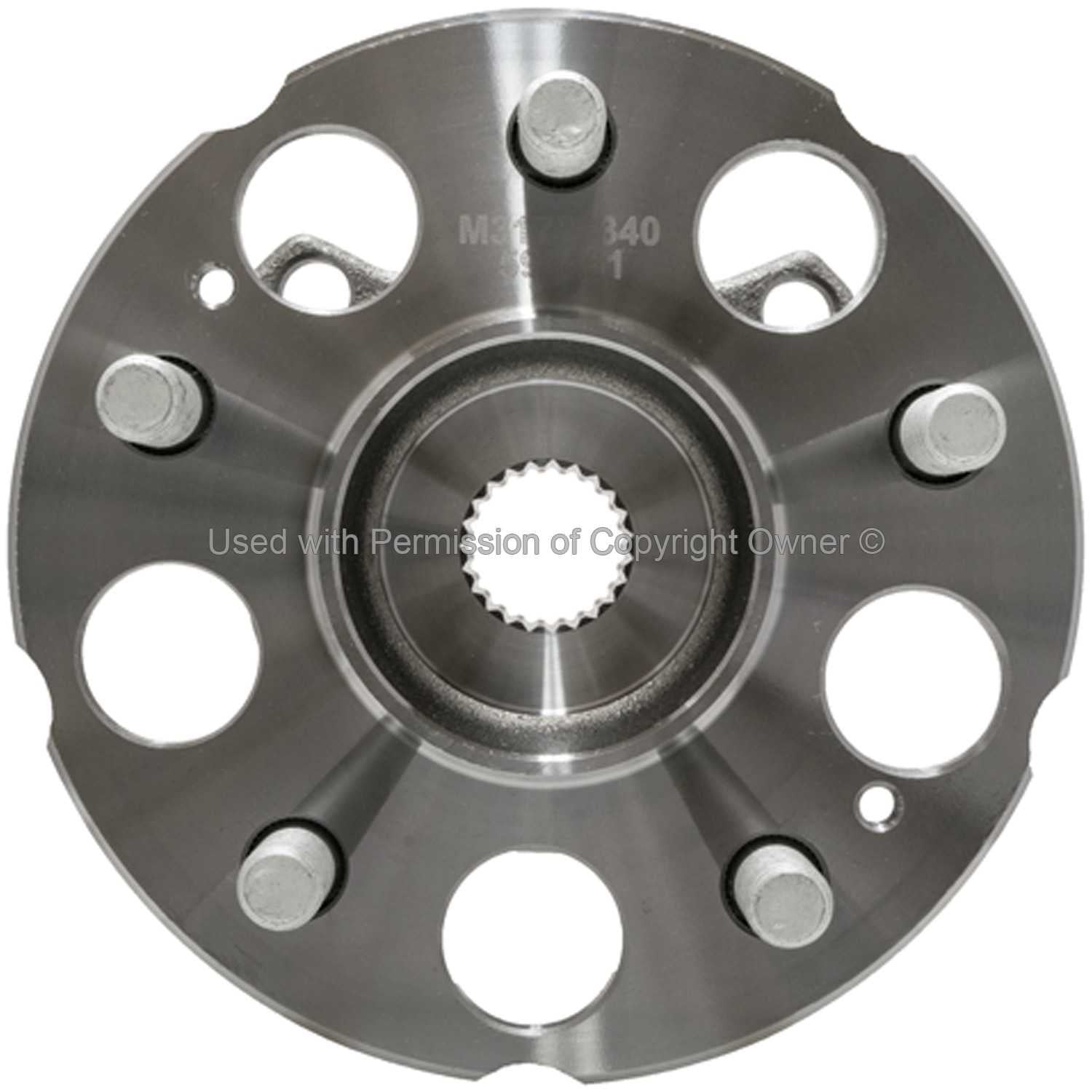 Quality-Built Wheel Bearing and Hub Assembly WH590461