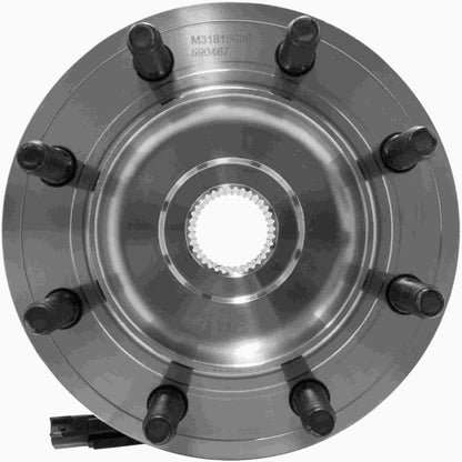 Quality-Built Wheel Bearing and Hub Assembly WH590467