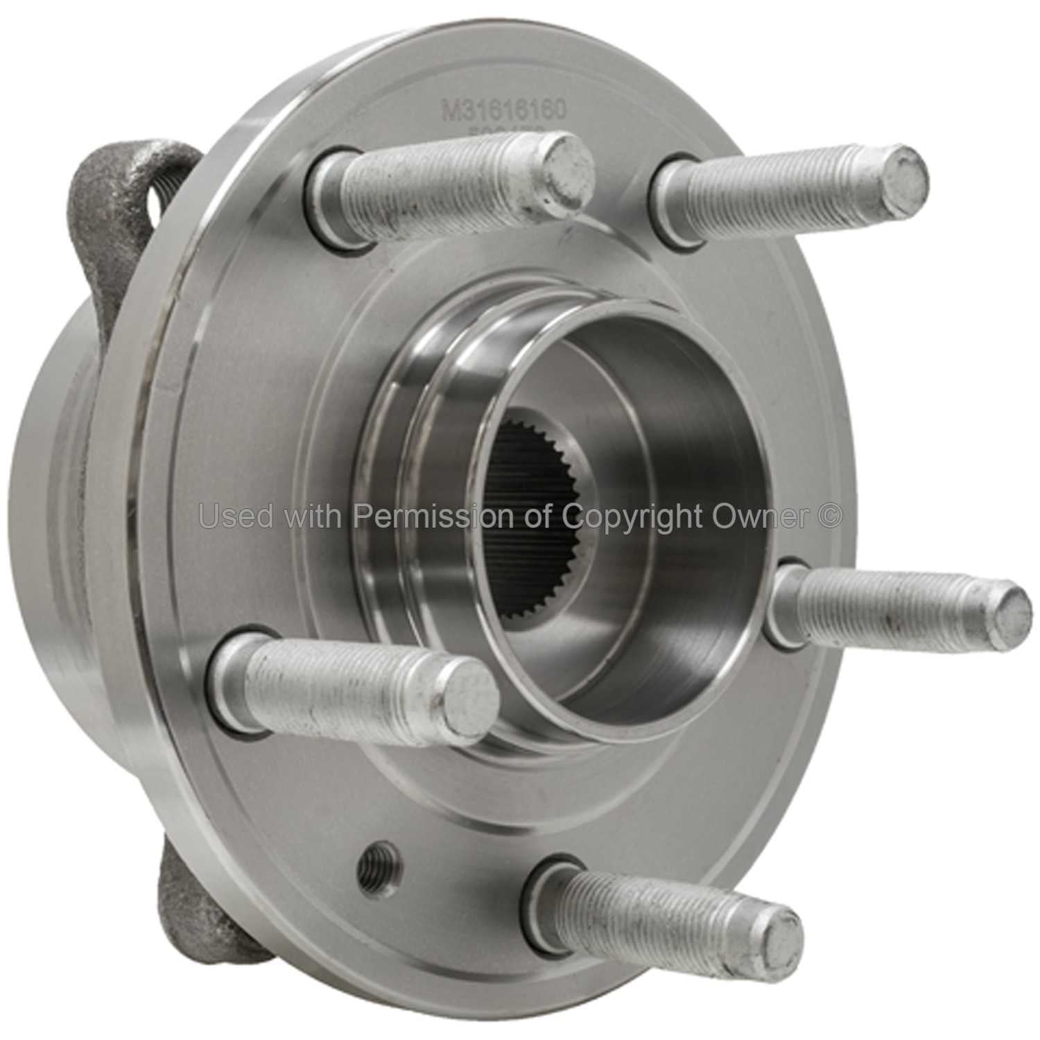 Quality-Built Wheel Bearing and Hub Assembly WH590478