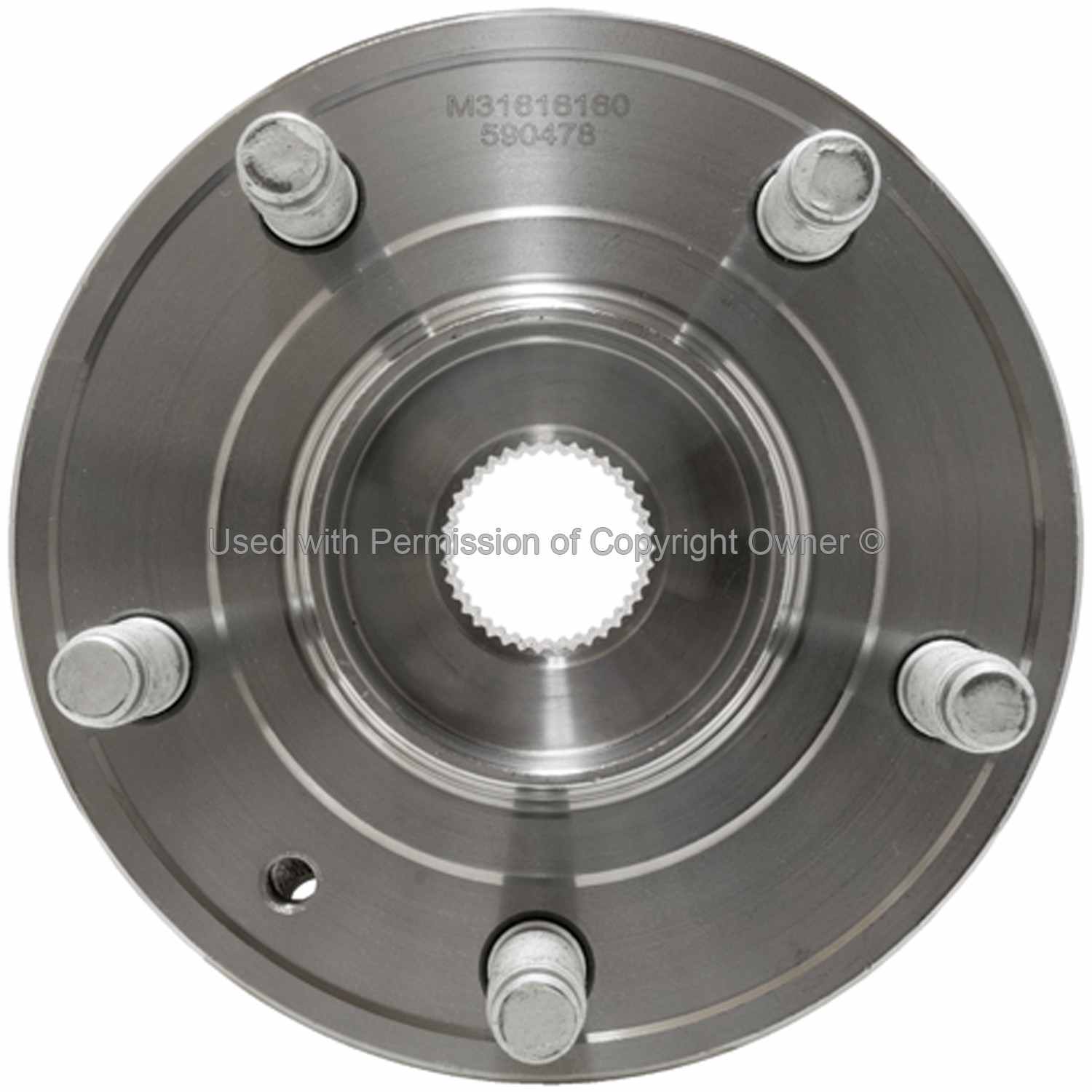 Quality-Built Wheel Bearing and Hub Assembly WH590478