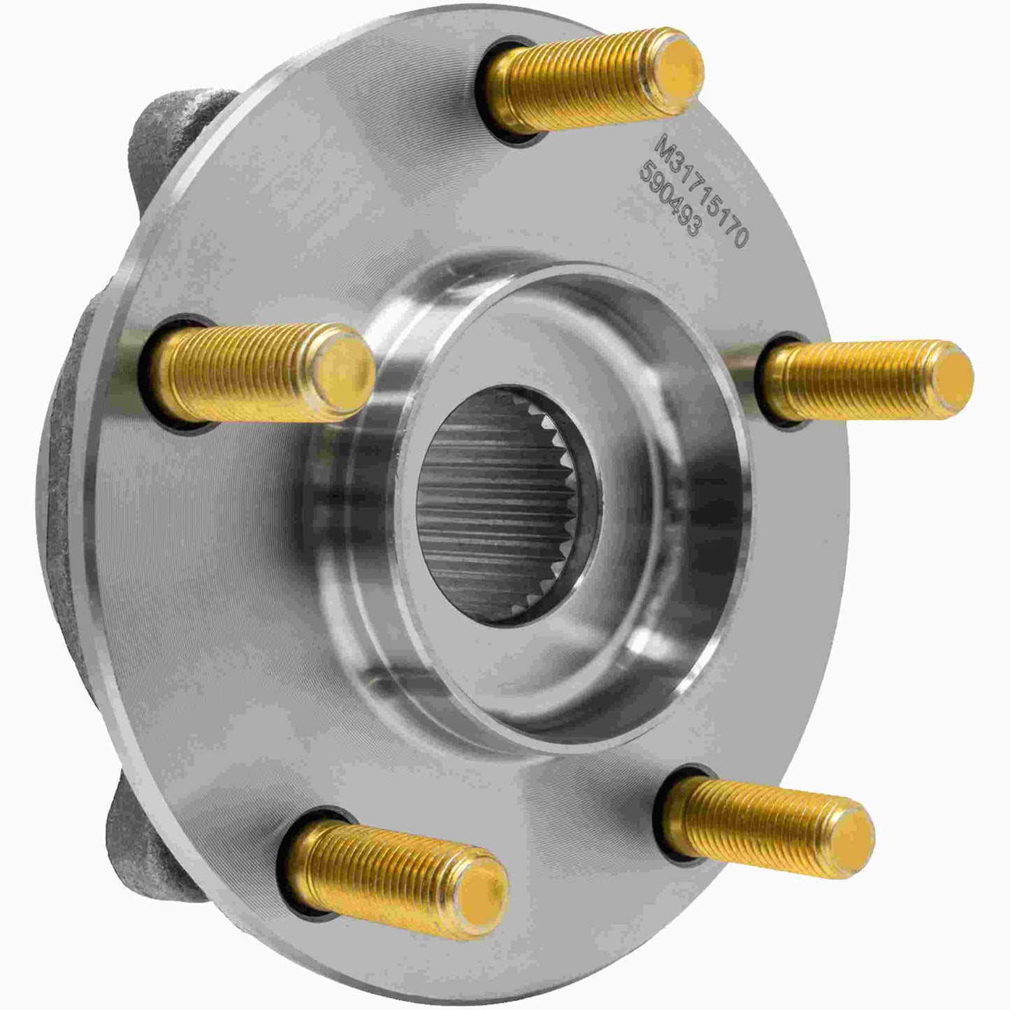 Quality-Built Wheel Bearing and Hub Assembly WH590493