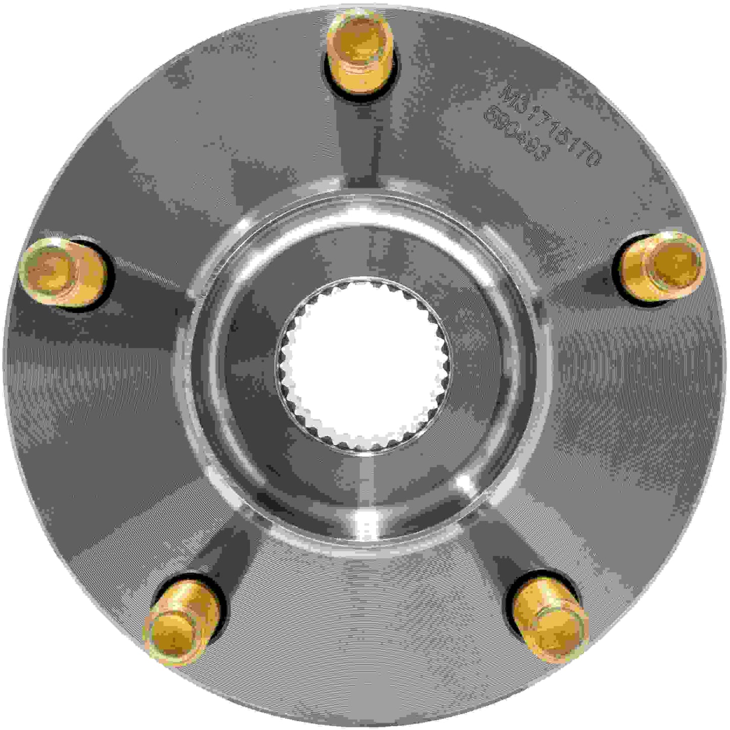 Quality-Built Wheel Bearing and Hub Assembly WH590493
