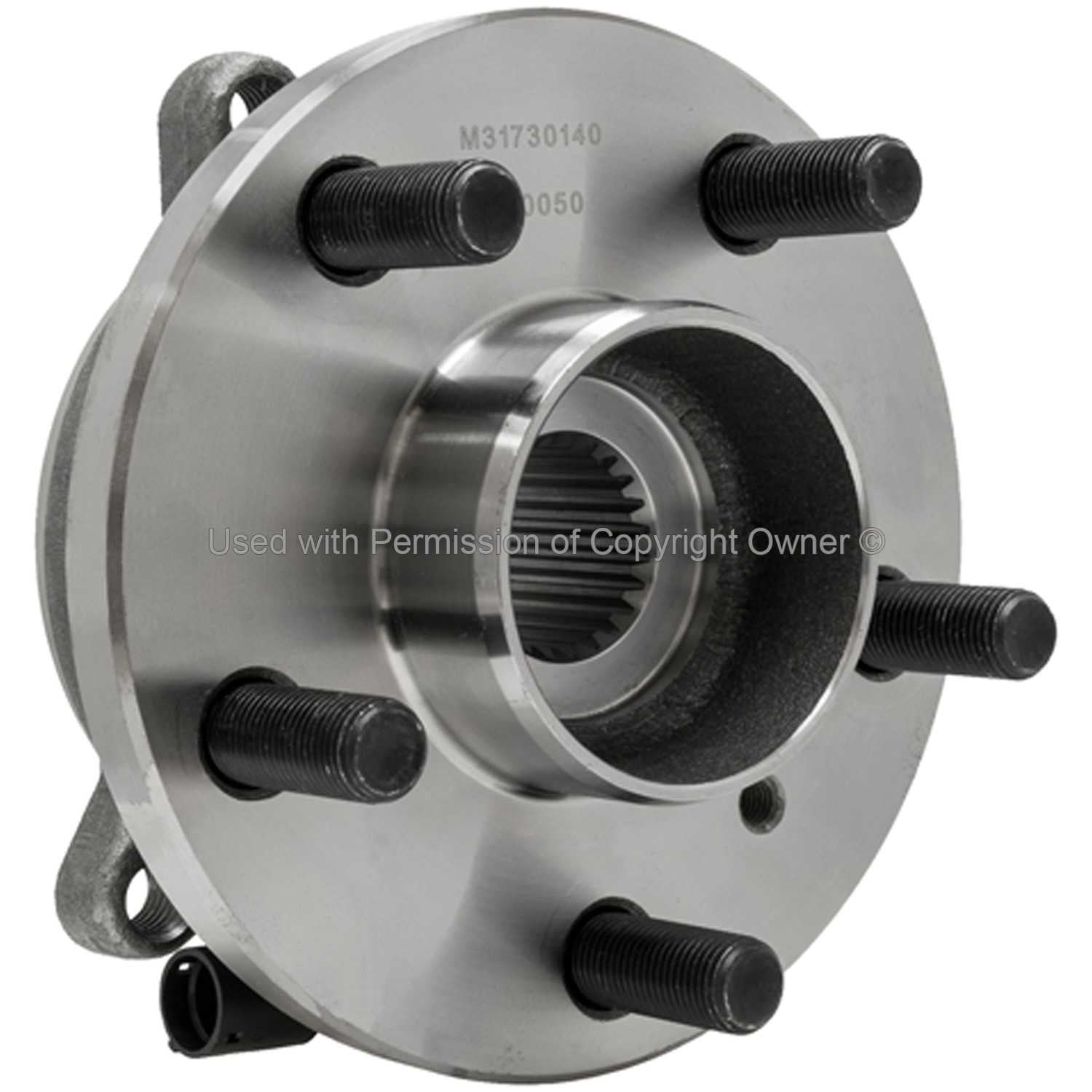 Quality-Built Wheel Bearing and Hub Assembly WH590501