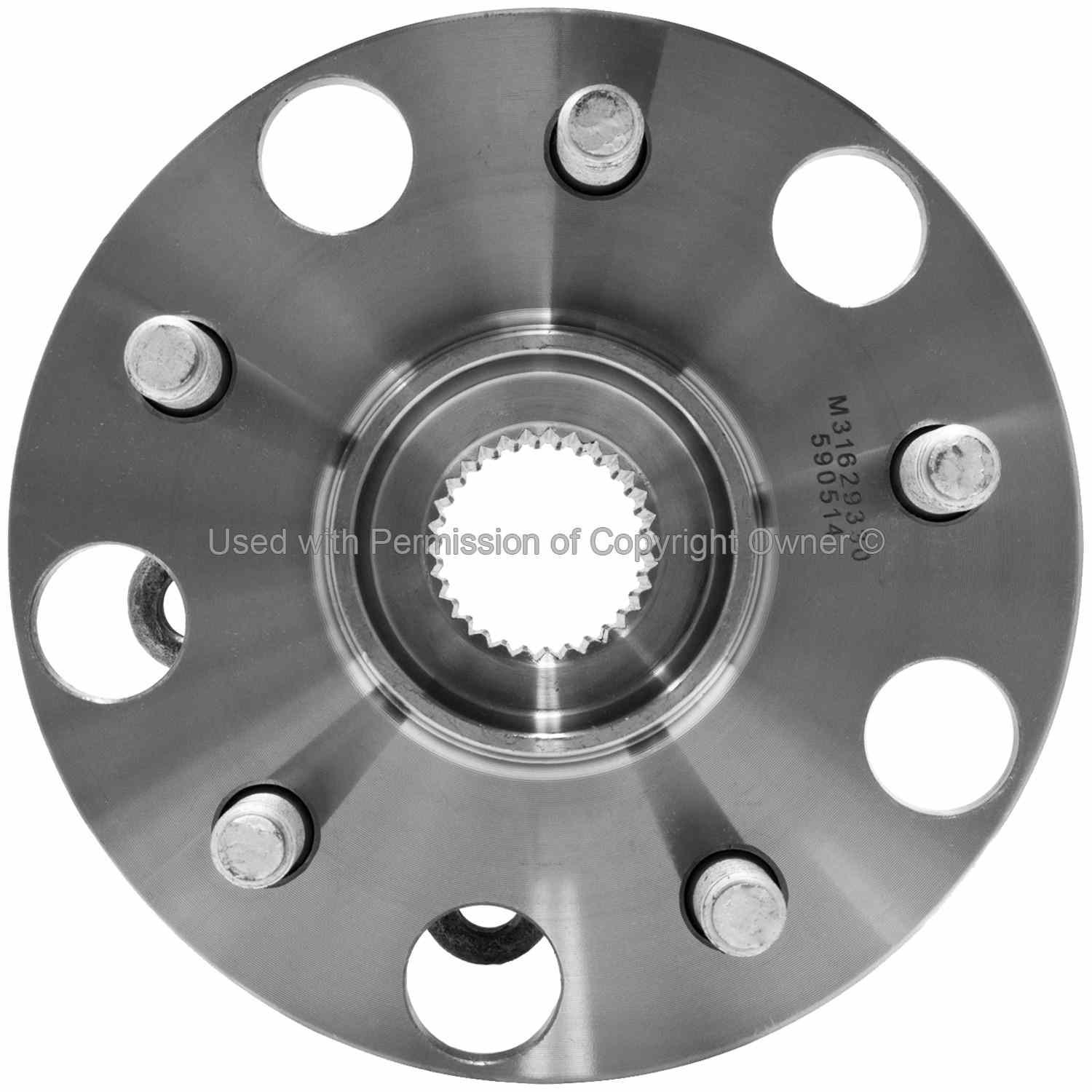 Quality-Built Wheel Bearing and Hub Assembly WH590514