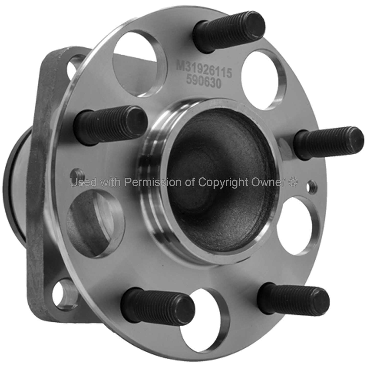 Quality-Built Wheel Bearing and Hub Assembly WH590630