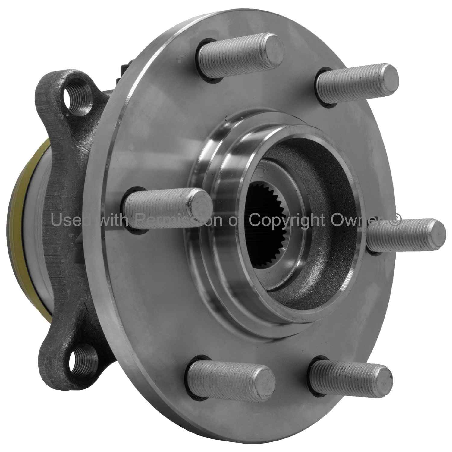 Quality-Built Wheel Bearing and Hub Assembly WH590659