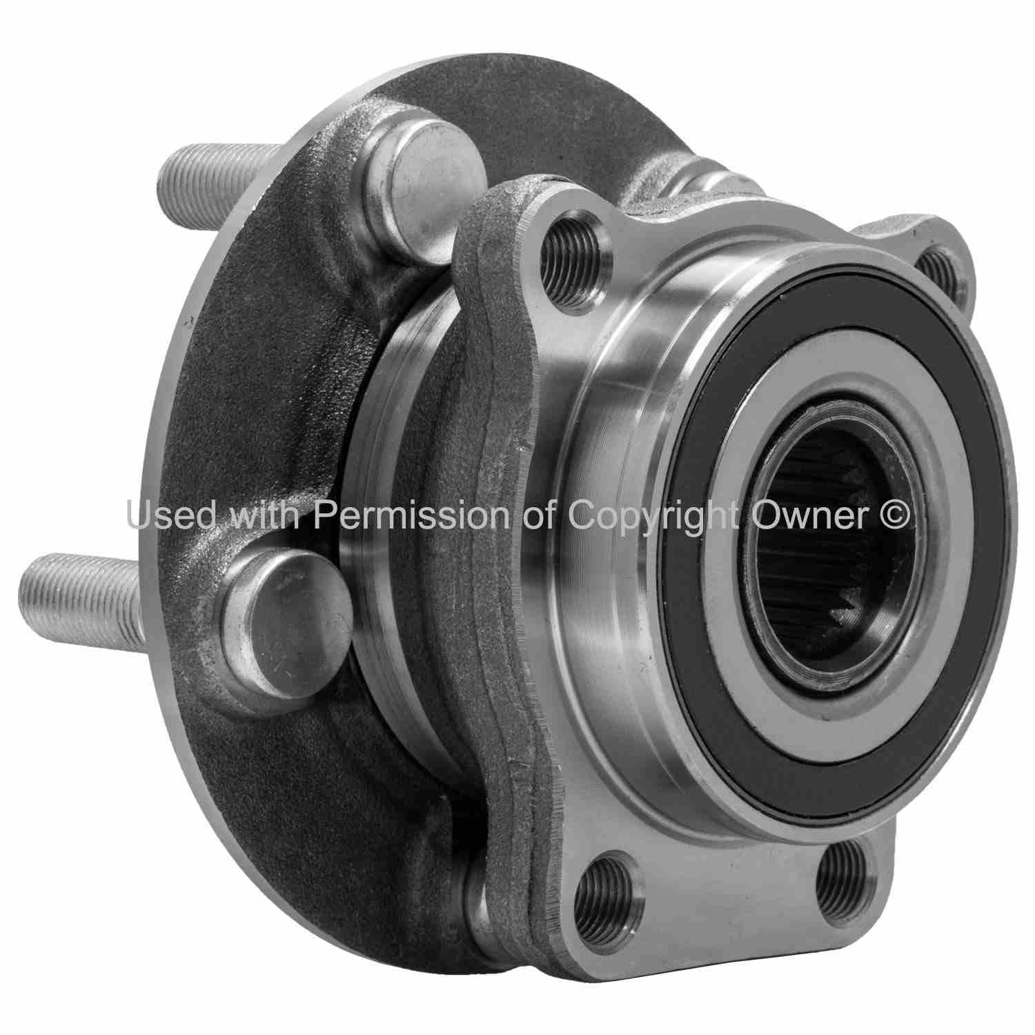 Quality-Built Wheel Bearing and Hub Assembly WH810022