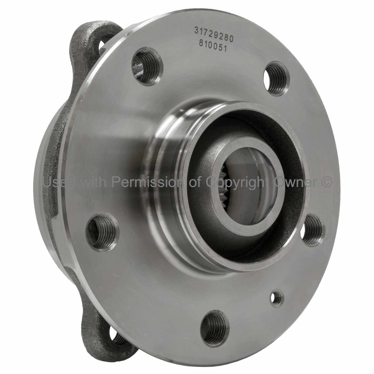 Quality-Built Wheel Bearing and Hub Assembly WH810051