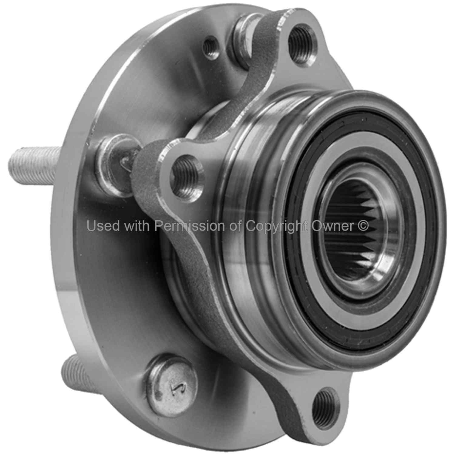 Quality-Built Wheel Bearing and Hub Assembly WH810055