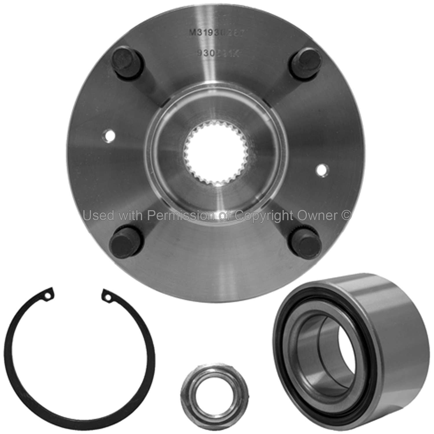 Quality-Built Wheel Hub Repair Kit WH930591K