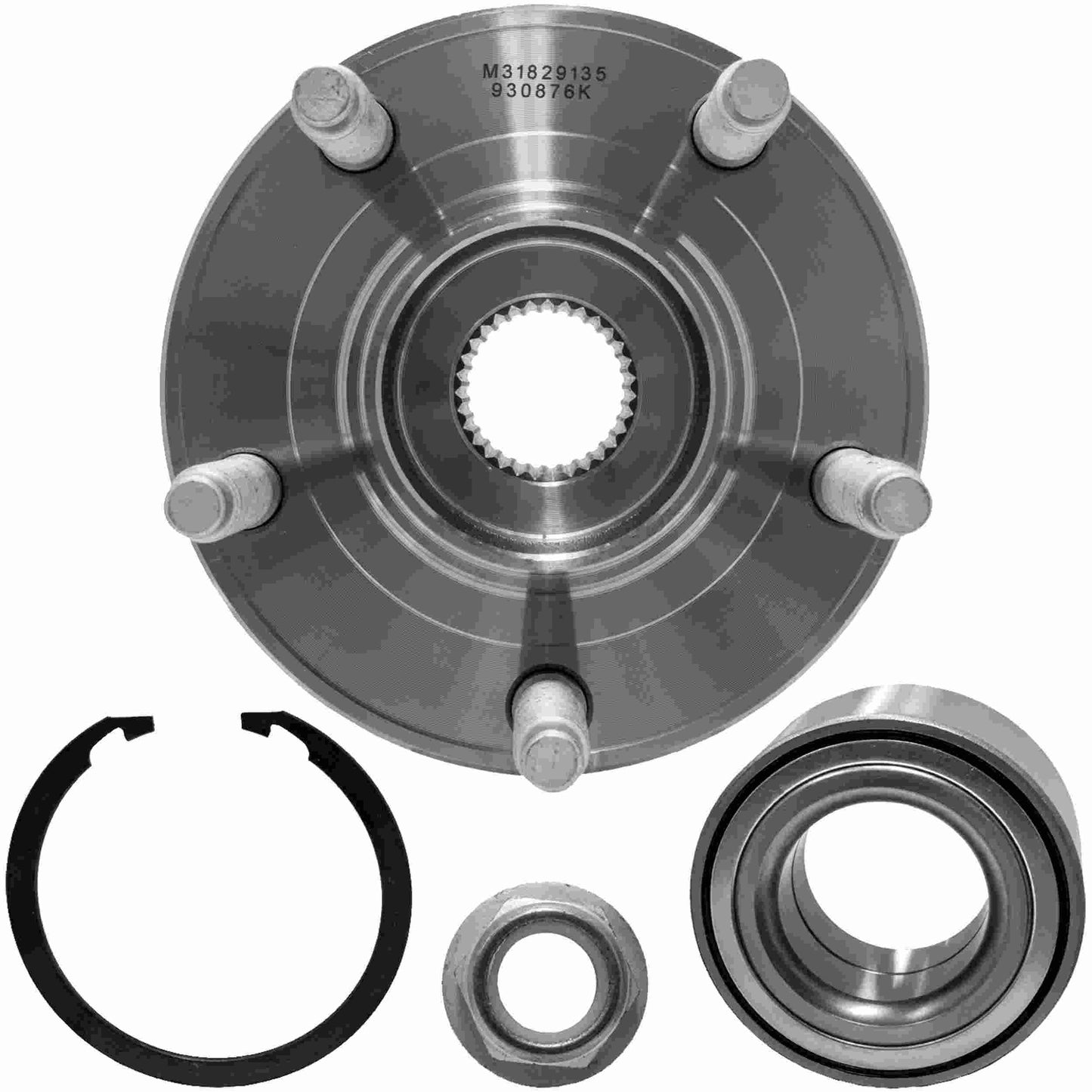 Quality-Built Wheel Hub Repair Kit WH930876K