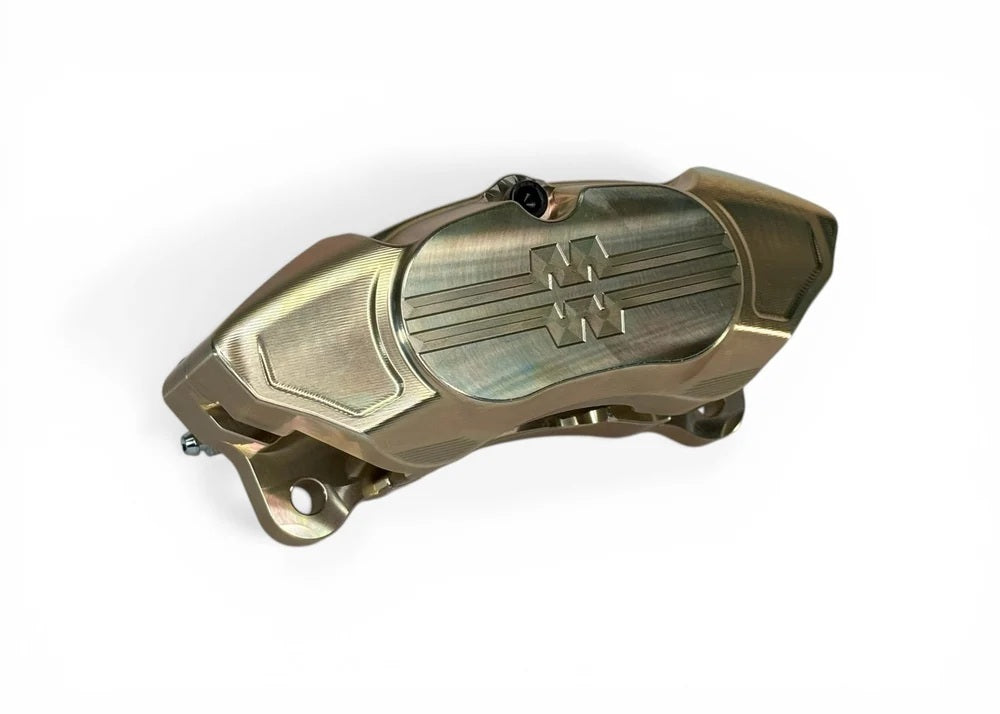 MARK WILLIAMS Brake Caliper - 4-Piston Design - Billet Brakes Brake Systems And Components main image