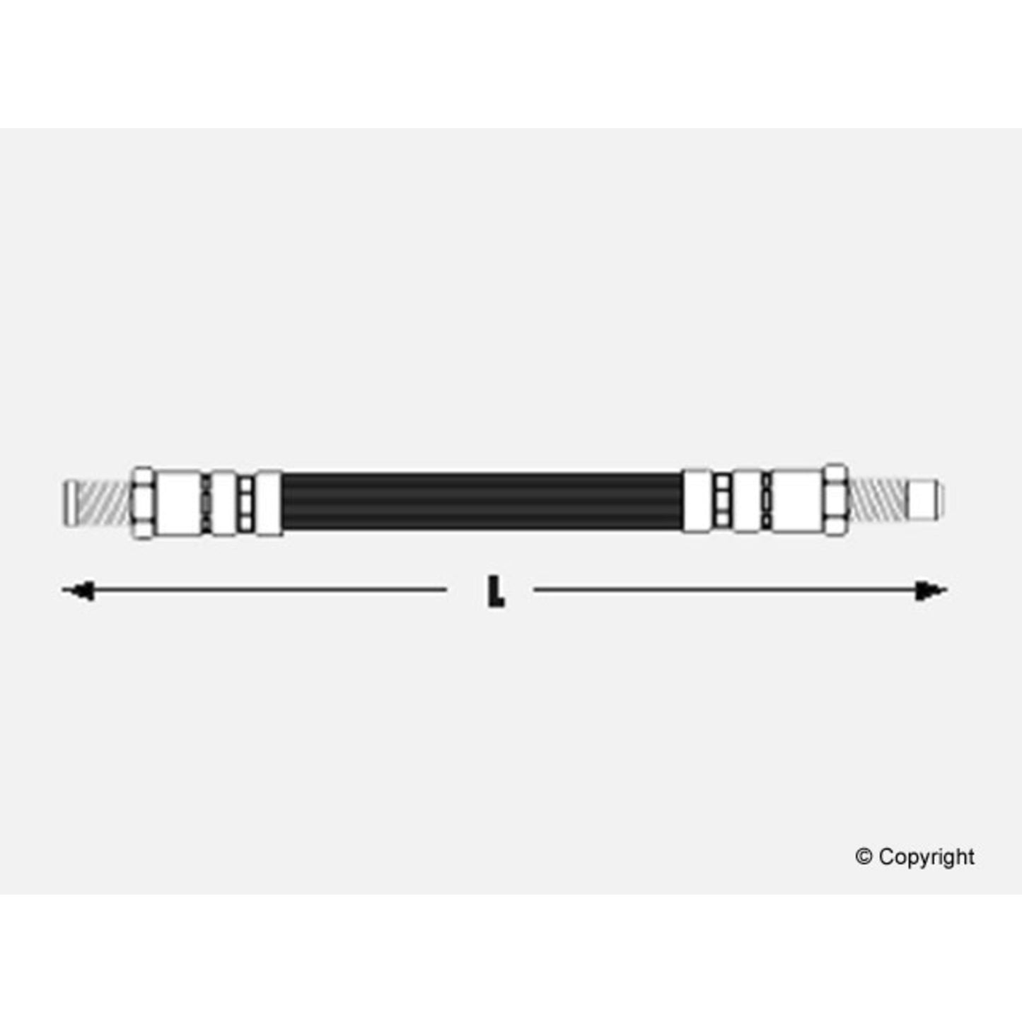 Meyle Brake Hydraulic Hose