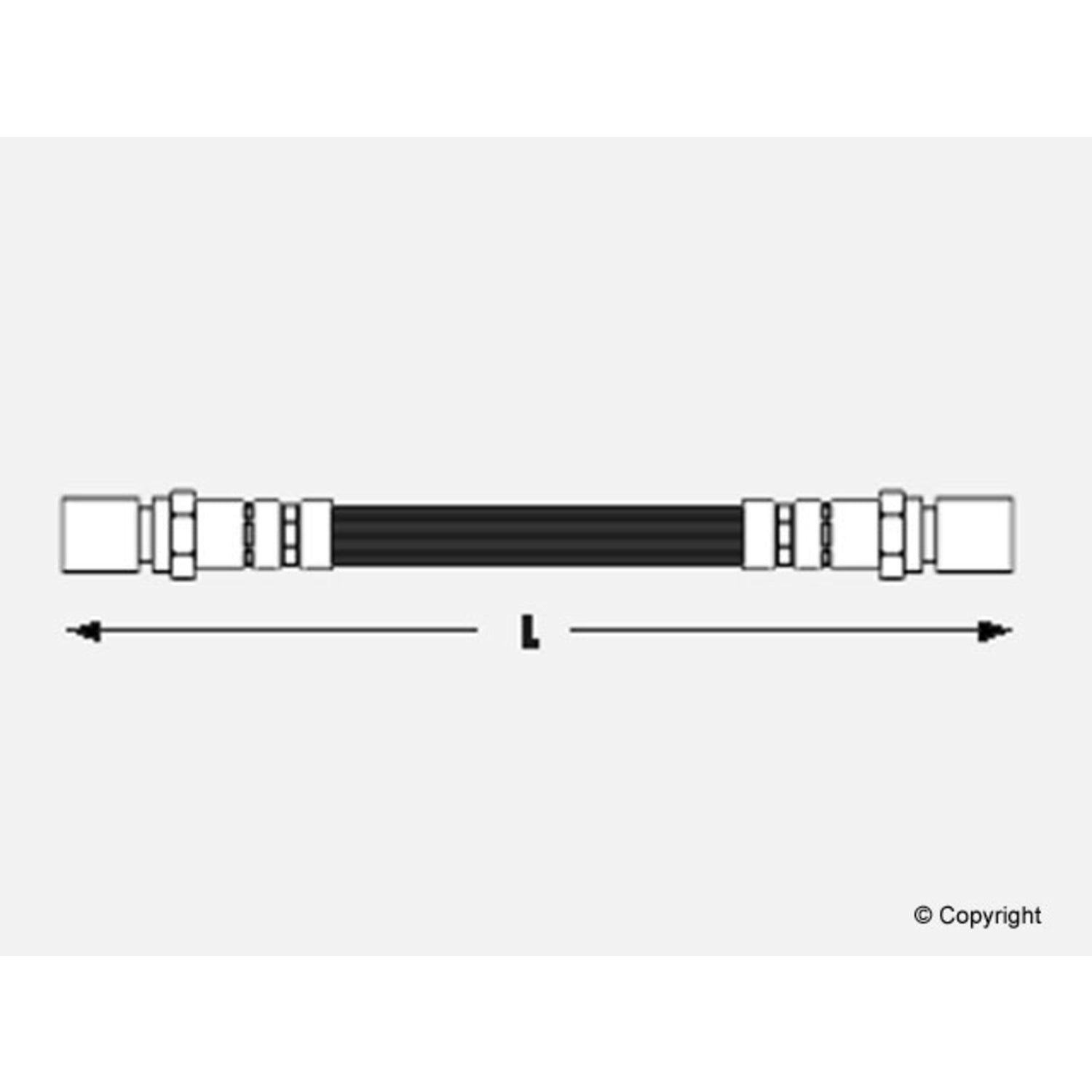 Meyle Brake Hydraulic Hose